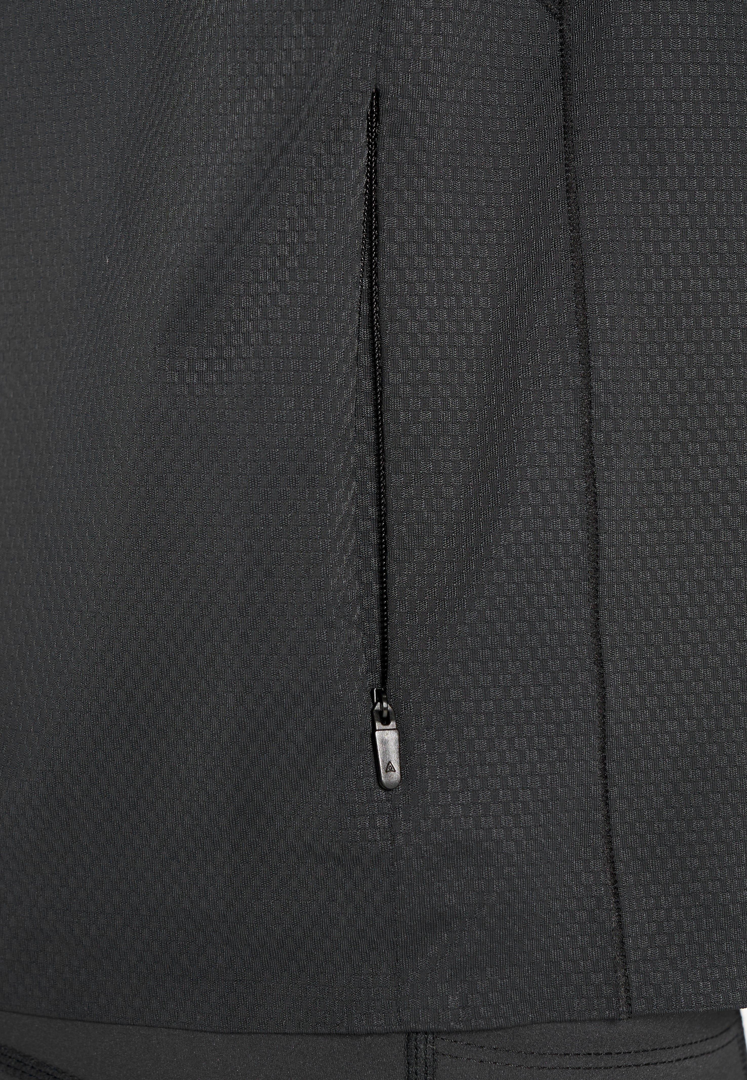 Men's Core Long Sleeve 1/4 Zip - Black