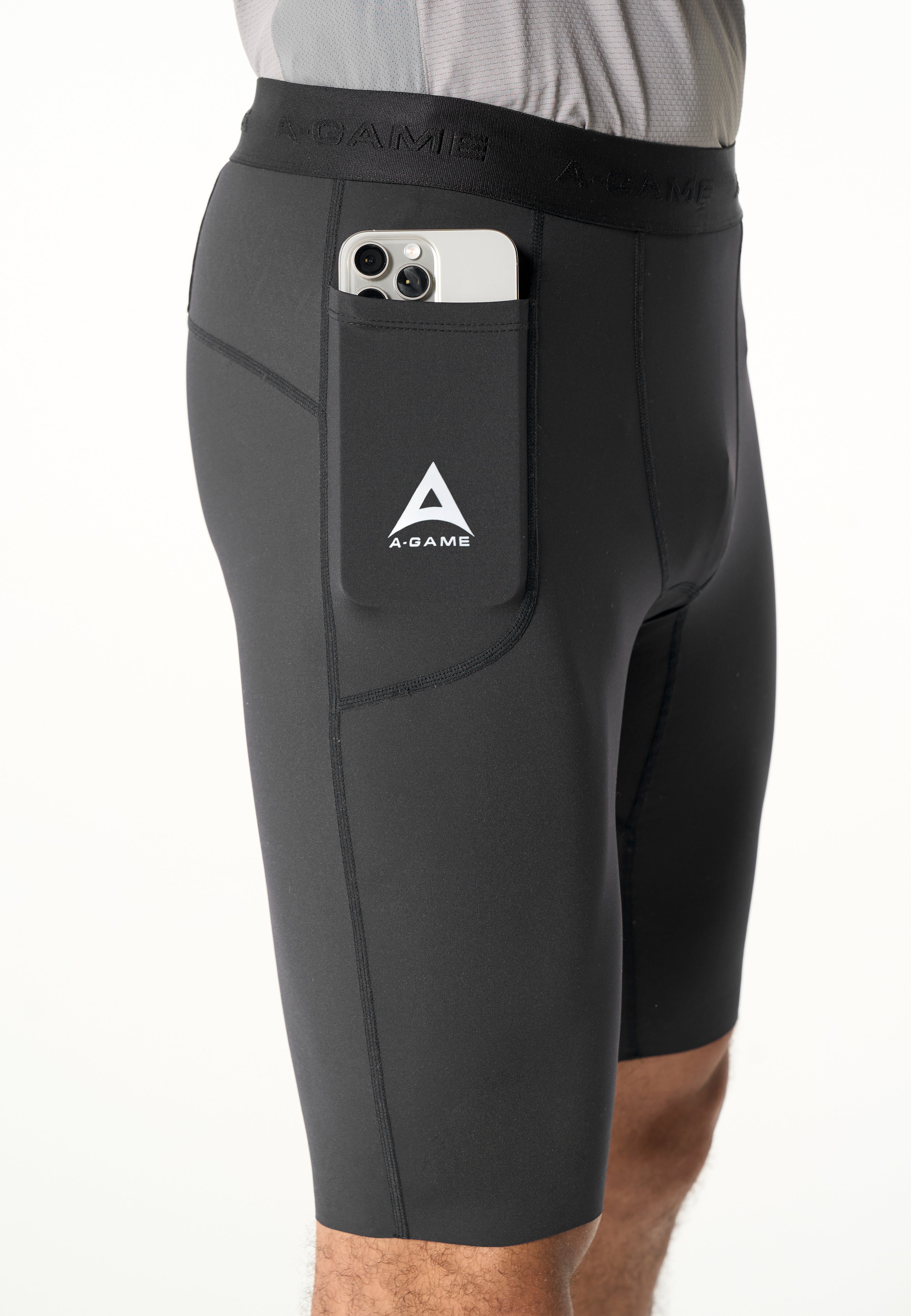 Men's Training Half Tight - Black