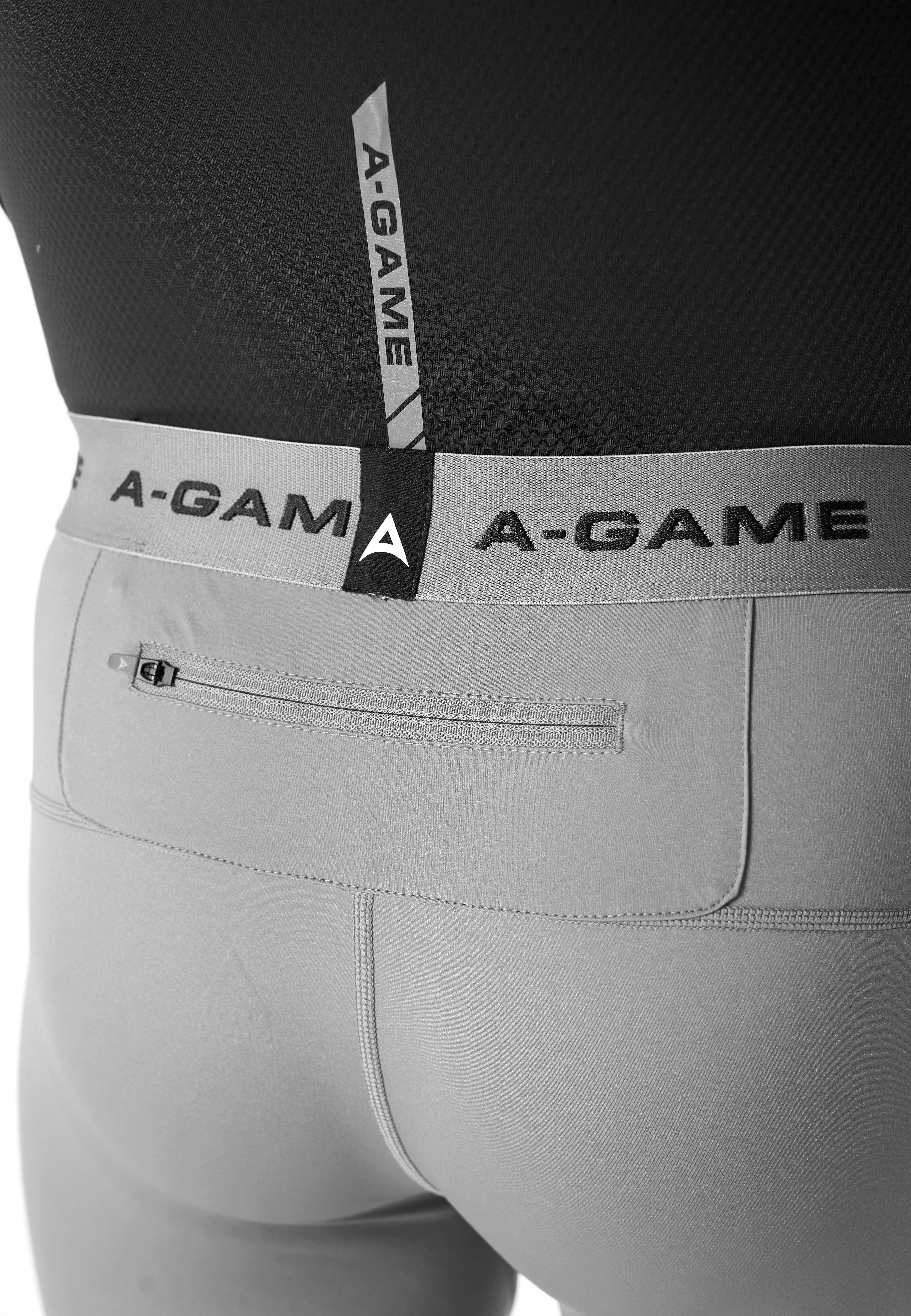 Men's Training Half Tight - Charcoal