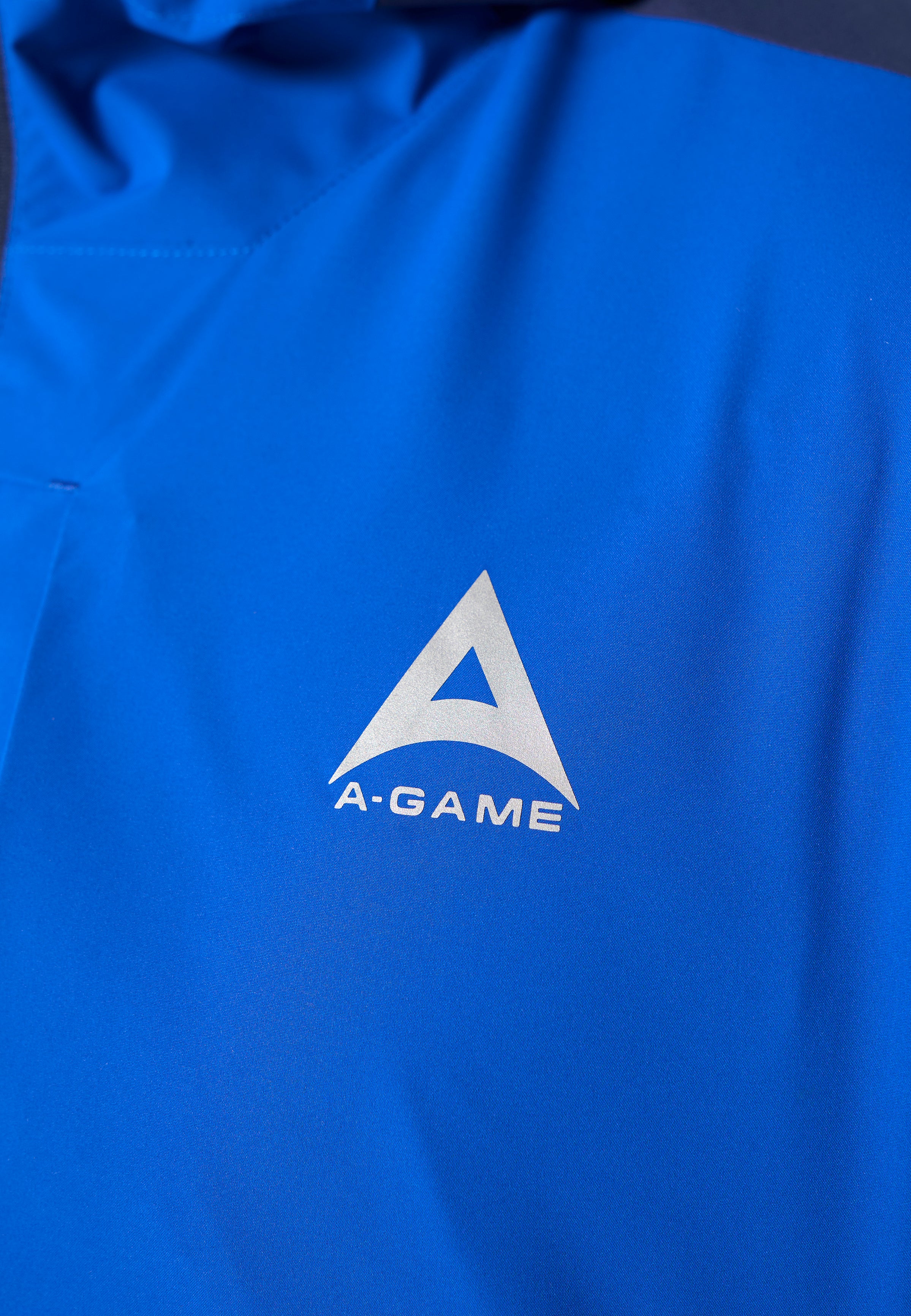 MENS PANELLED LIGHTWEIGHT JACKET - NAVY / COBALT BLUE