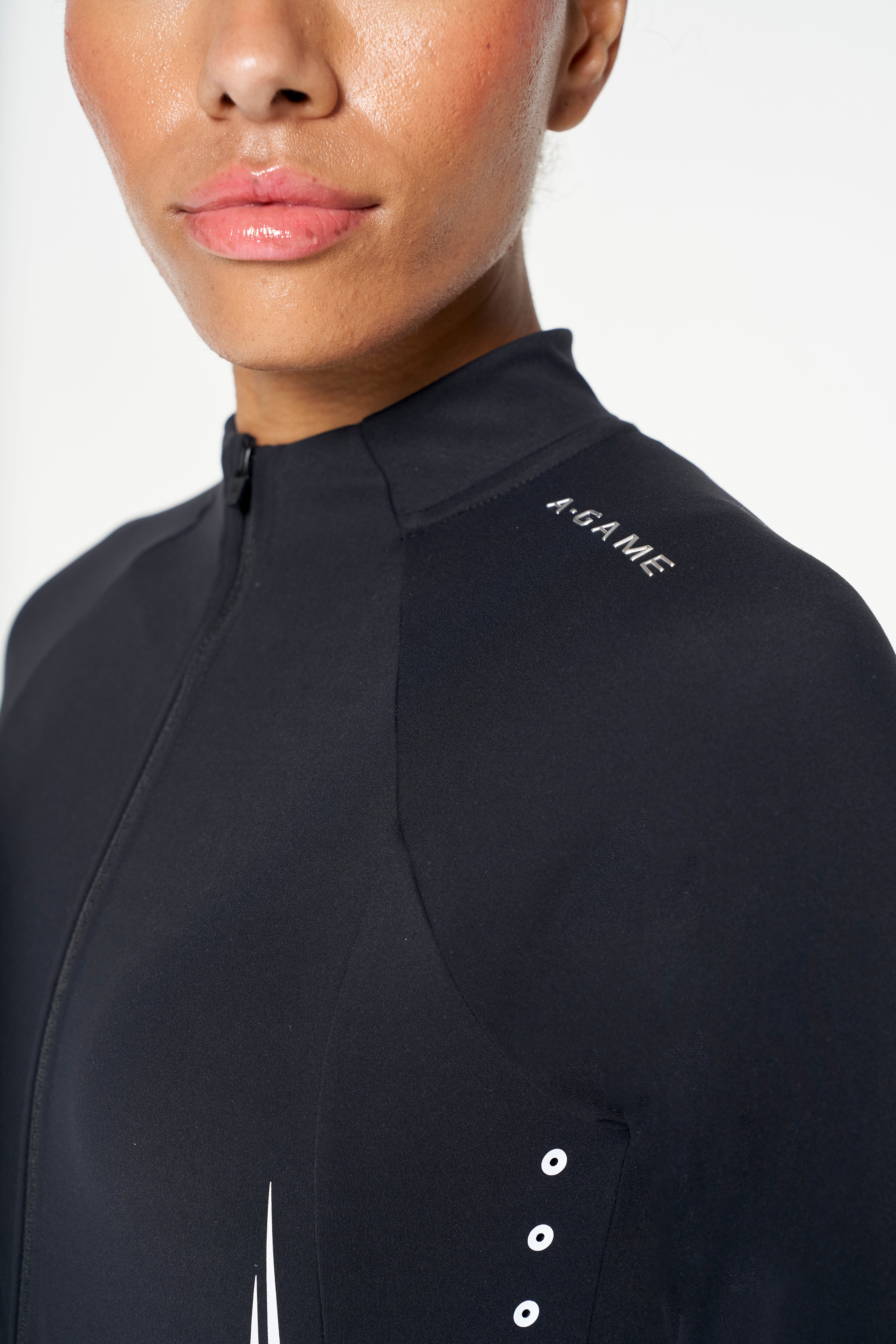 Women's Zip Through - Black