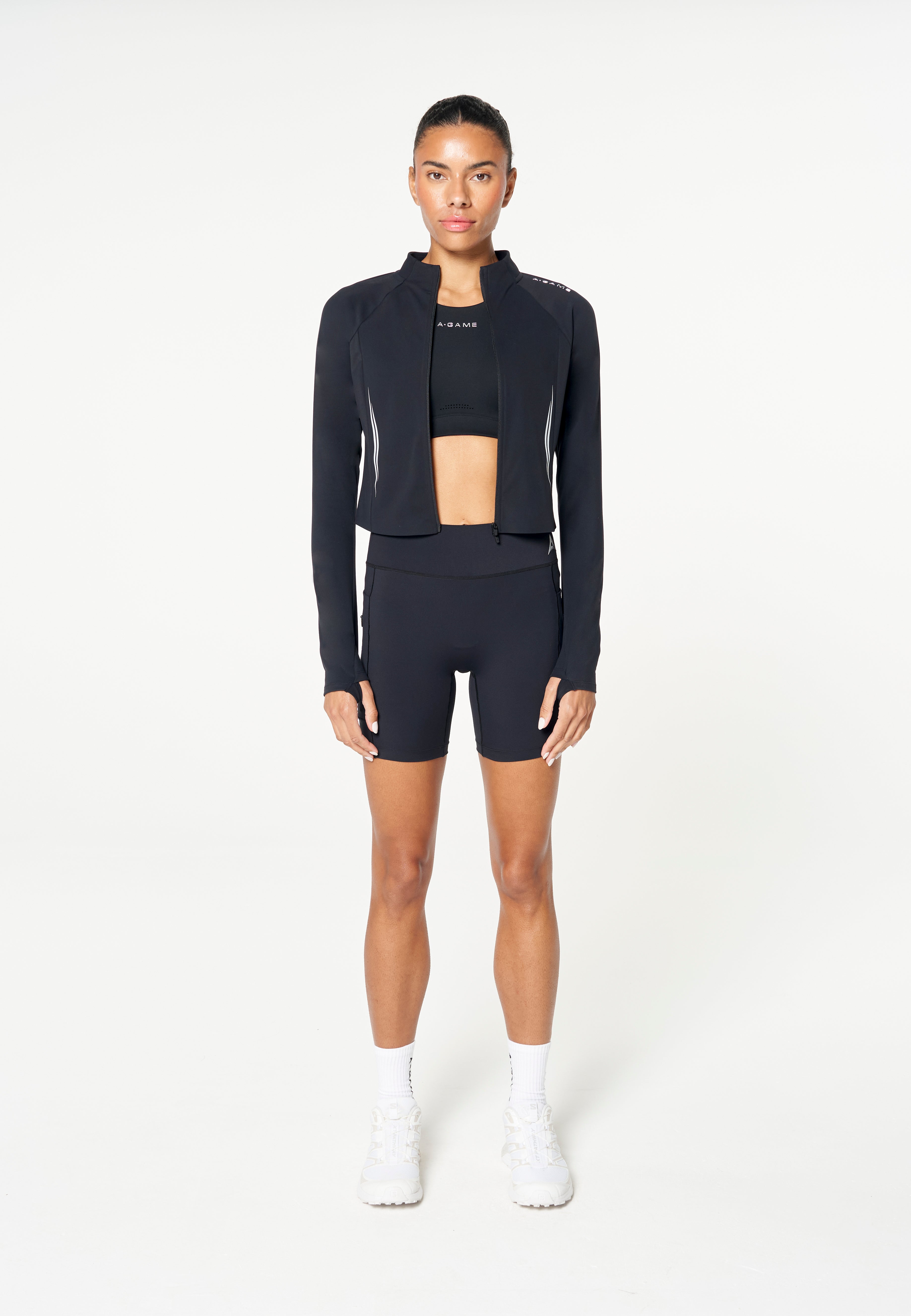 Women's Zip Through - Black