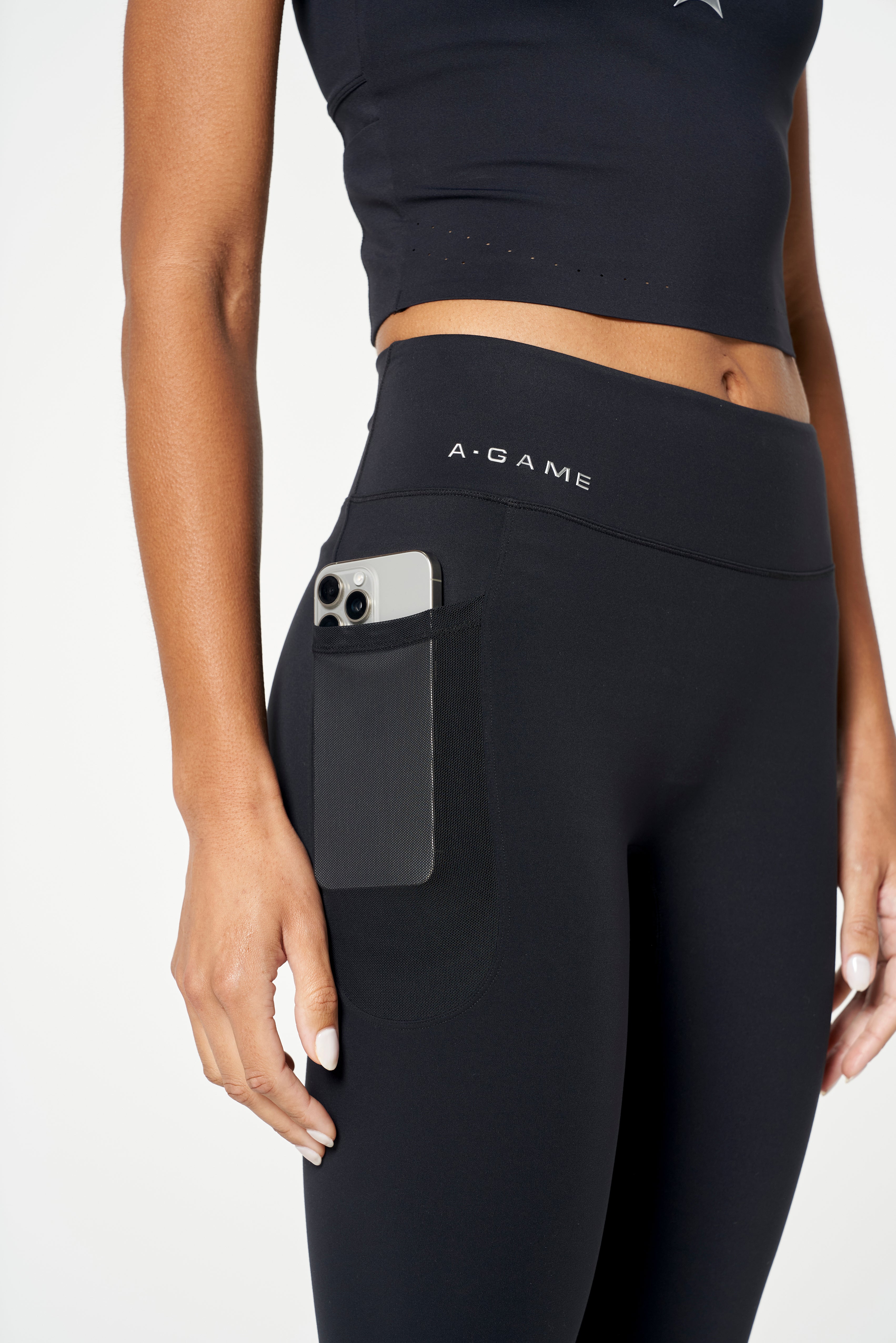 WOMENS TRAINING LEGGINGS - BLACK