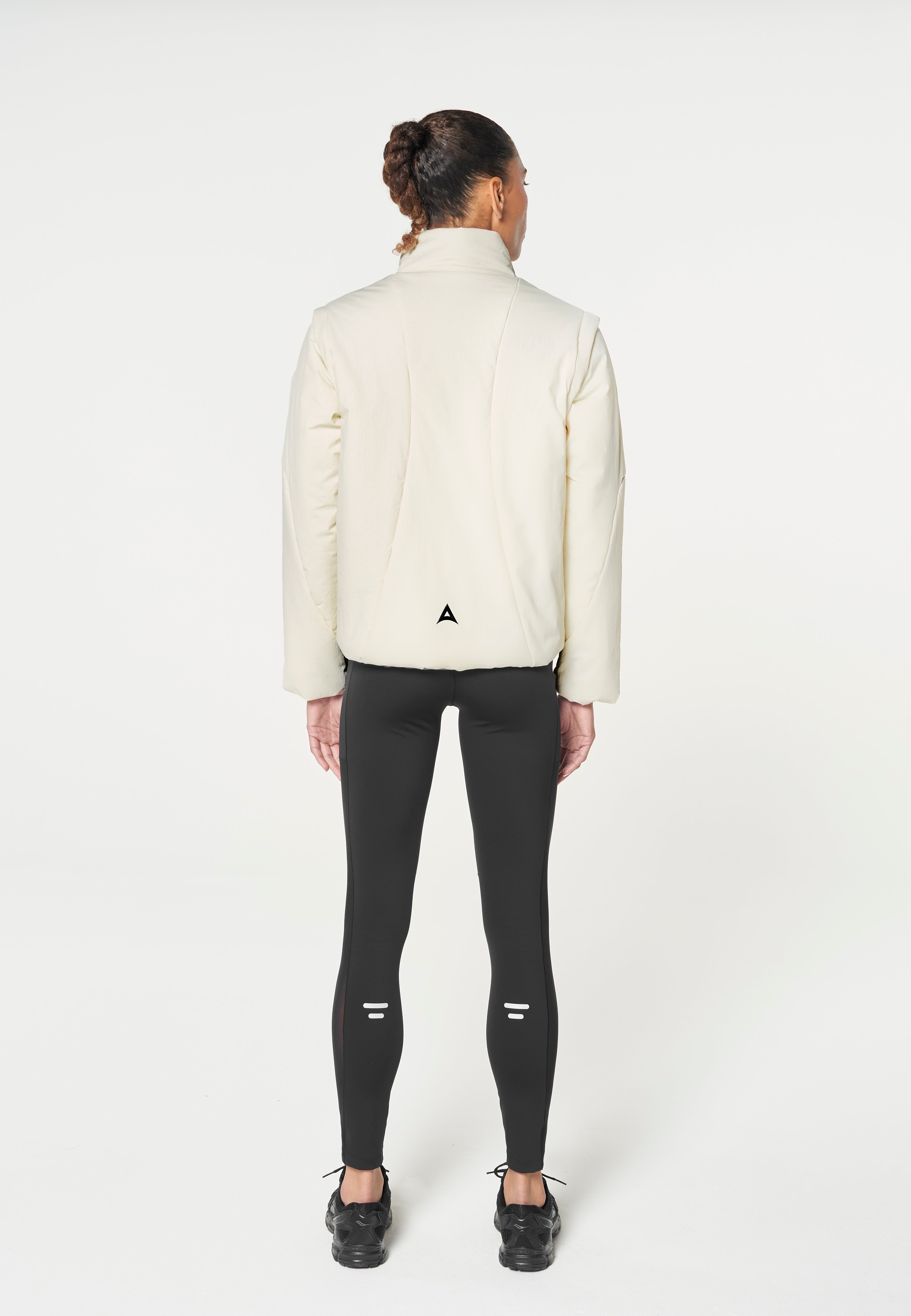 WOMENS LIGHT WEIGHT PADDED JACKET - ECRU