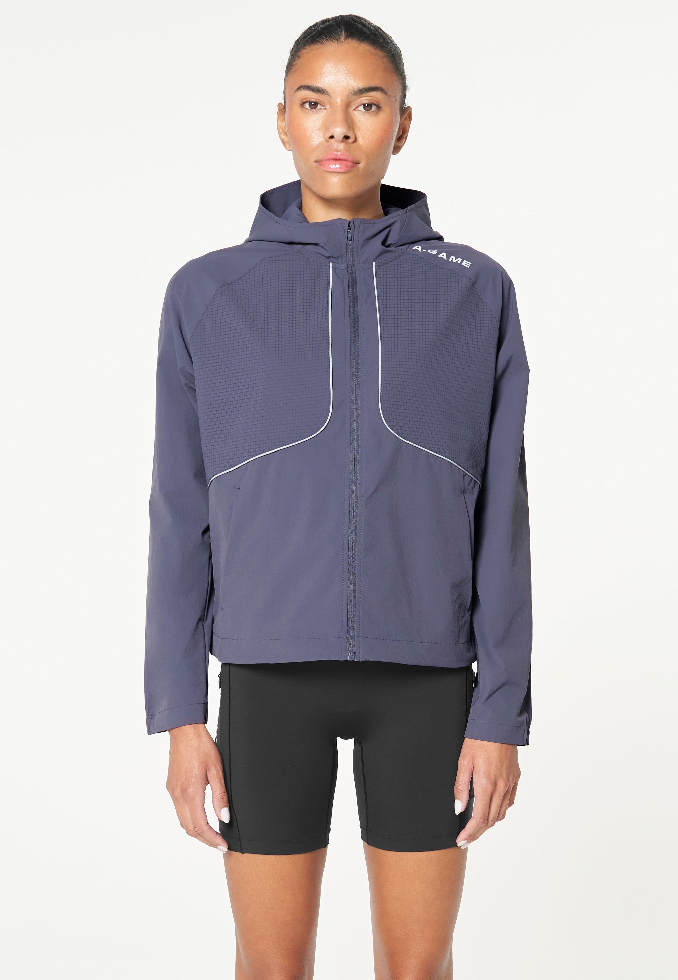 WOMENS LIGHTWEIGHT SHELL JACKET - GREY