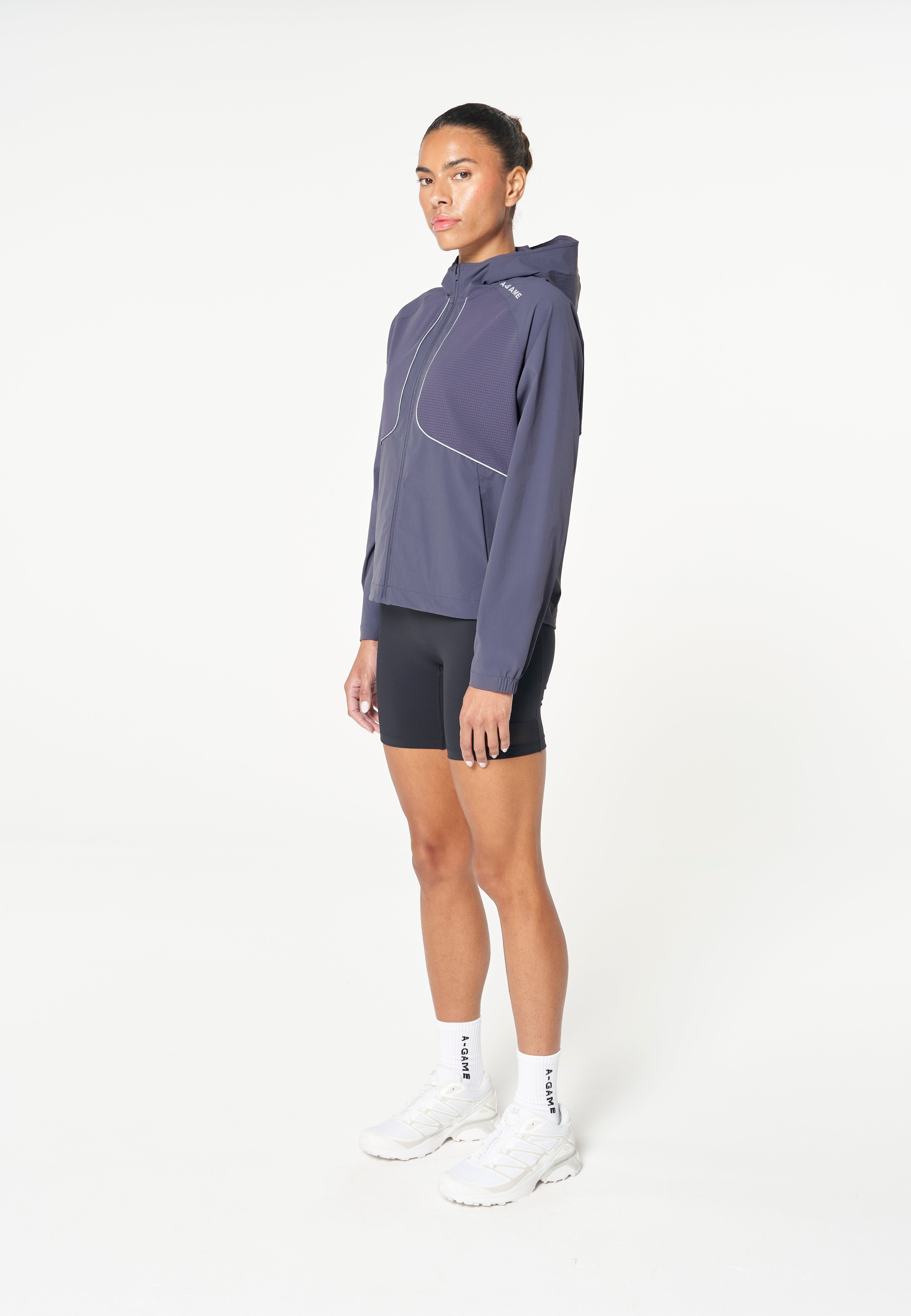 WOMENS LIGHTWEIGHT SHELL JACKET - GREY