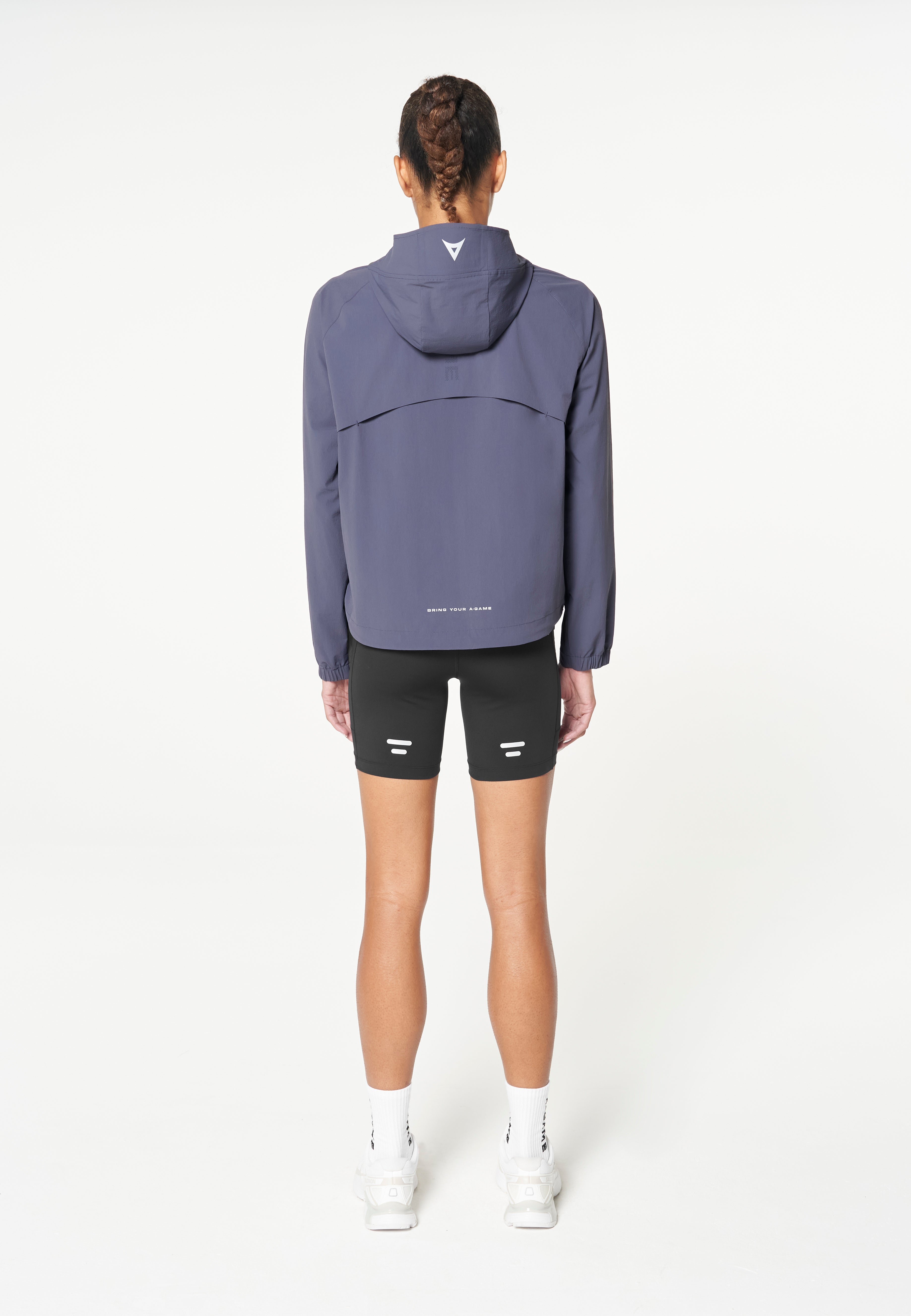 WOMENS LIGHTWEIGHT SHELL JACKET - GREY