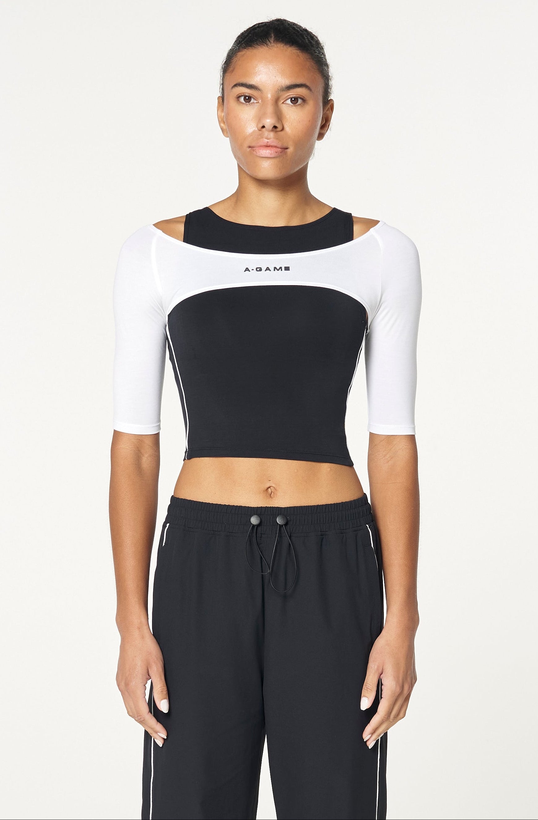 Women's Layered Tank - Black