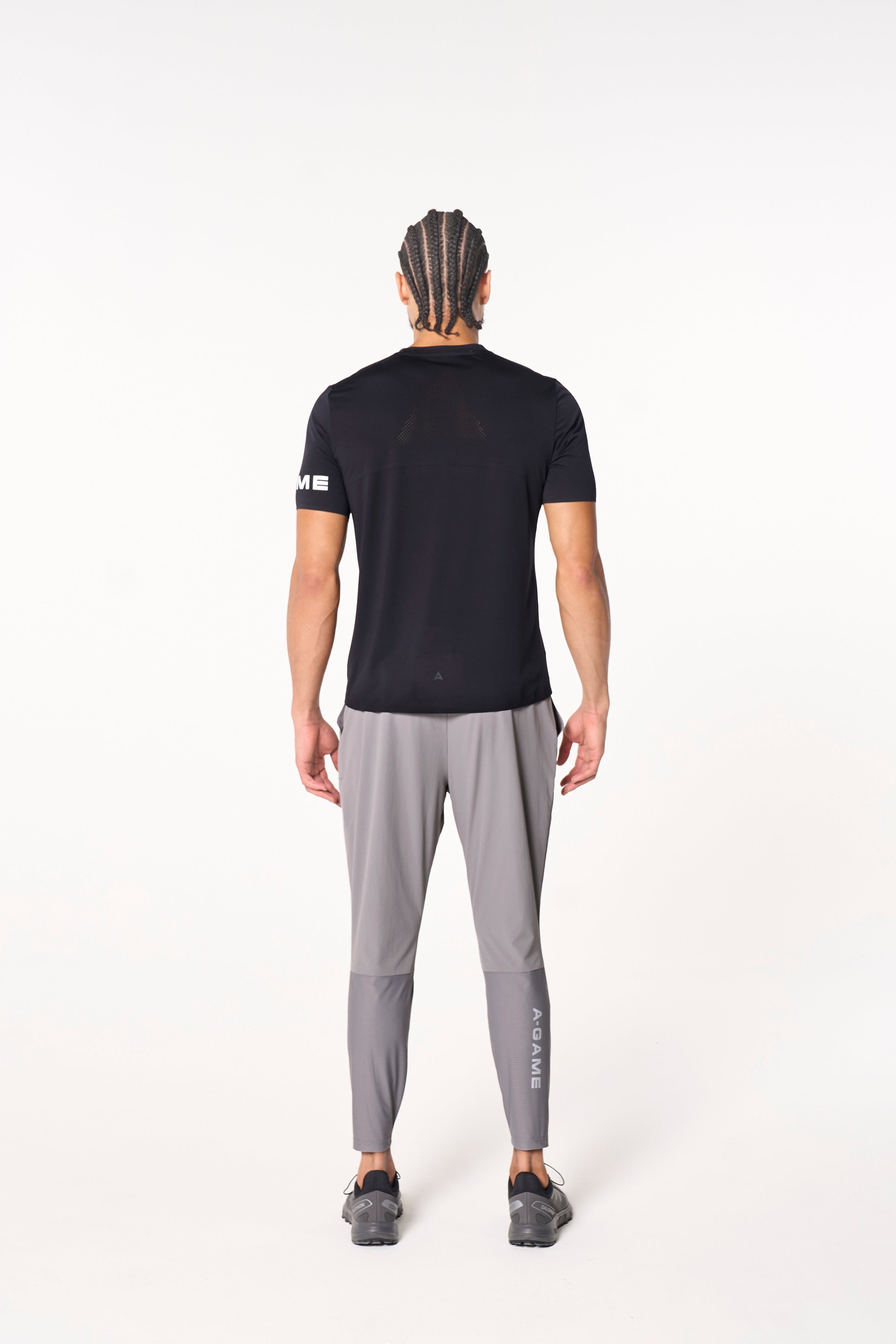 MENS A-GAME PERFORMANCE TRAINING T-SHIRT - BLACK