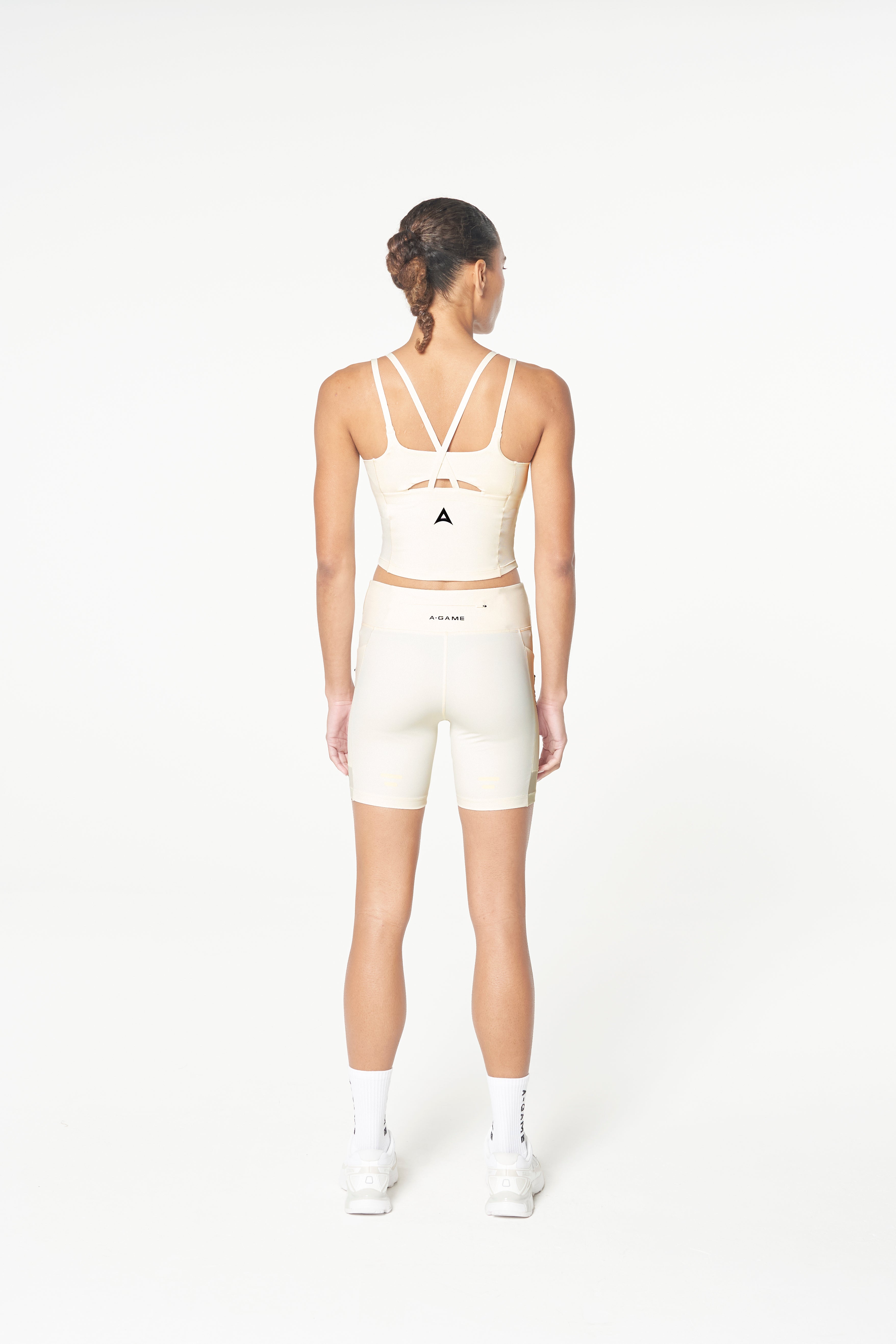 WOMENS TRAINING VEST - ECRU