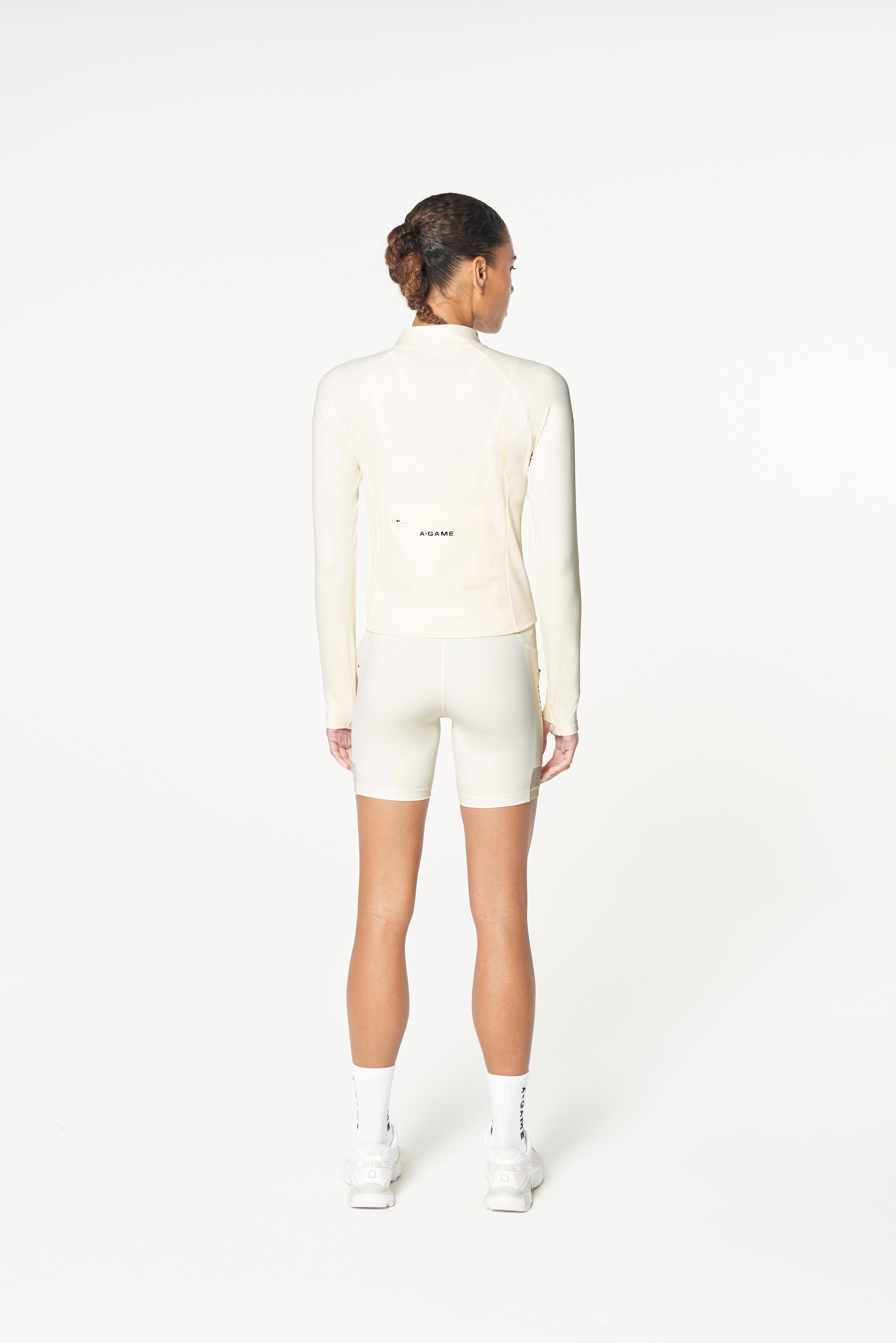 Women's Core Training 1/4 Zip - Ecru