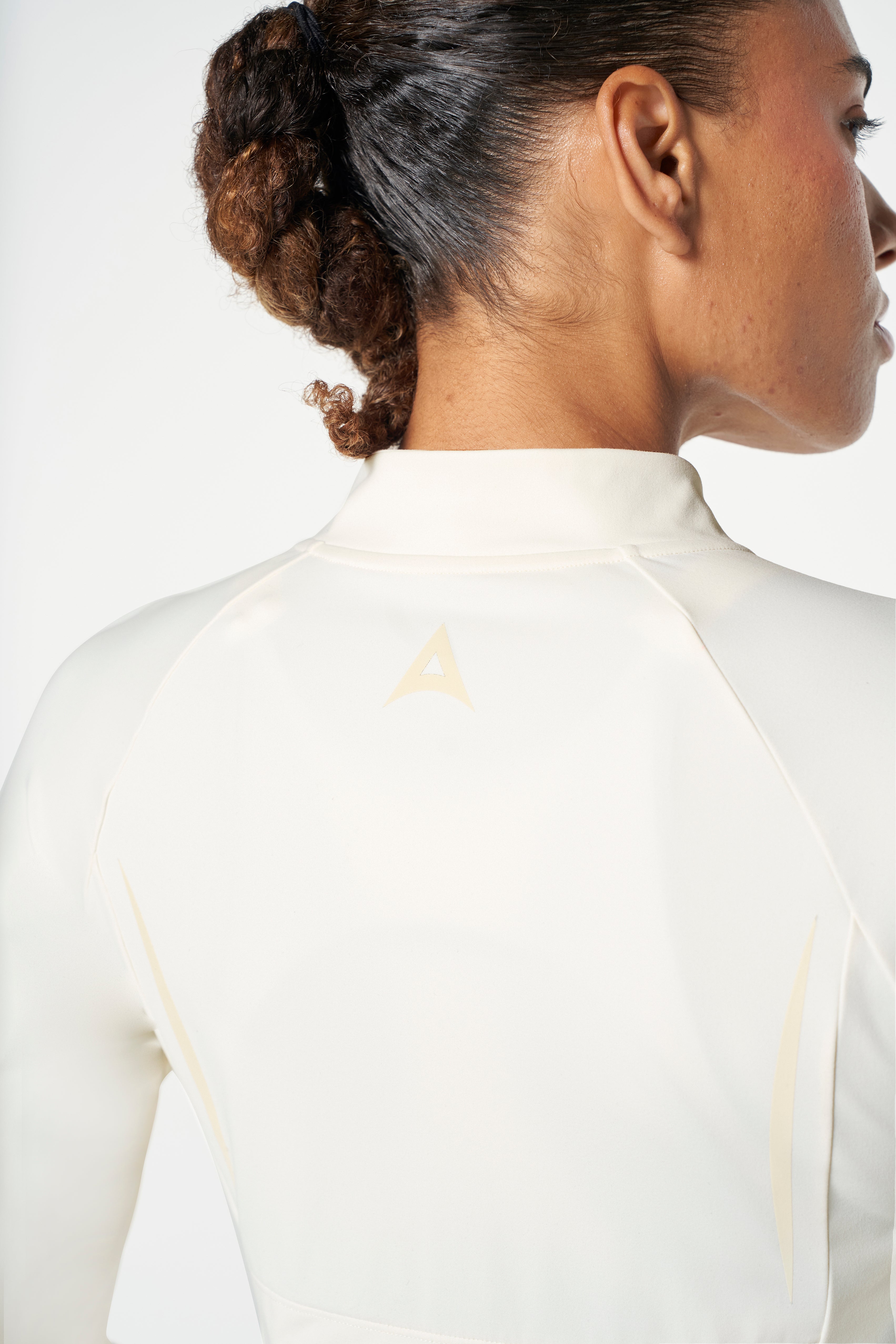 Women's Zip Through - Ecru