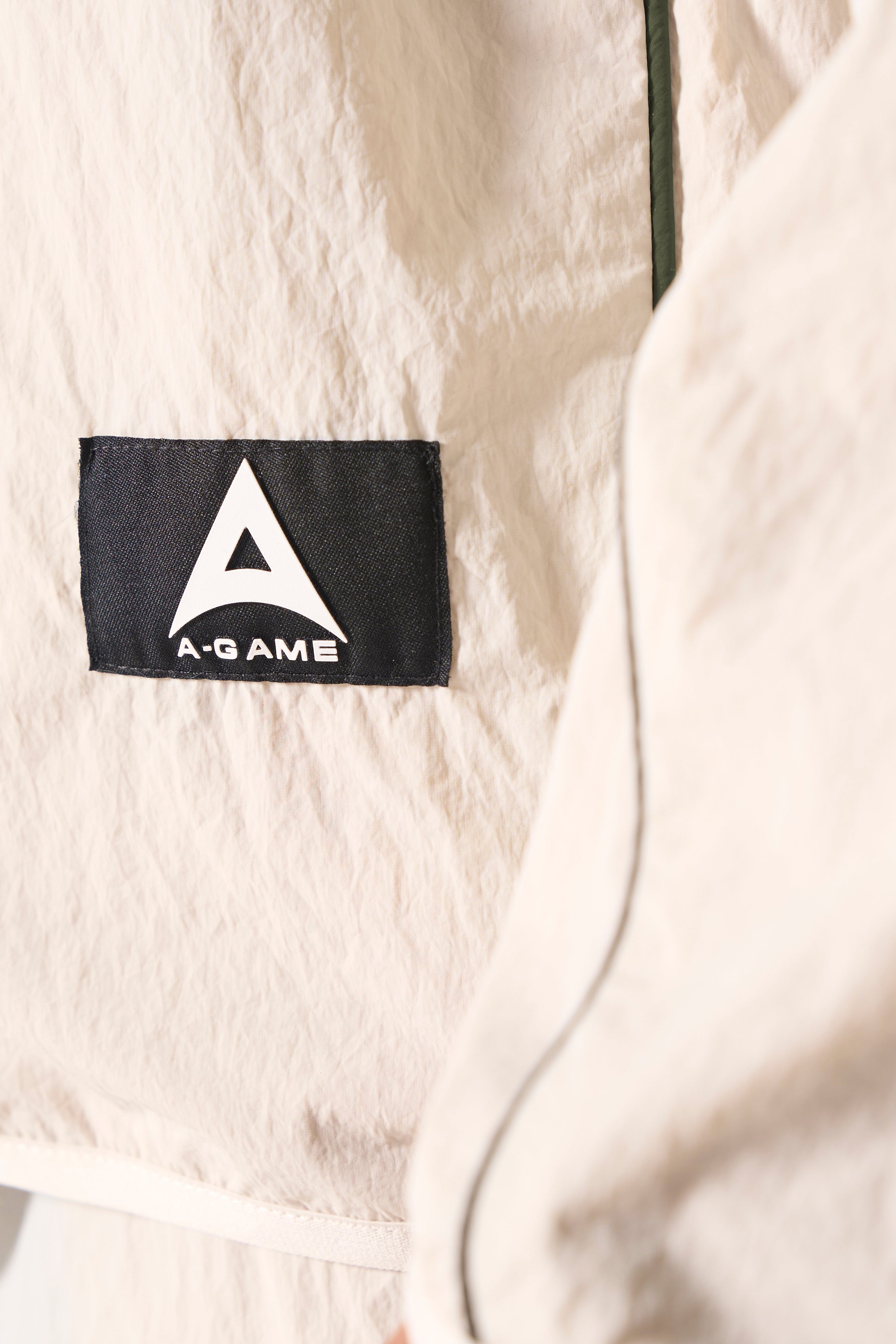 Men's Woven Tech Top - Beige