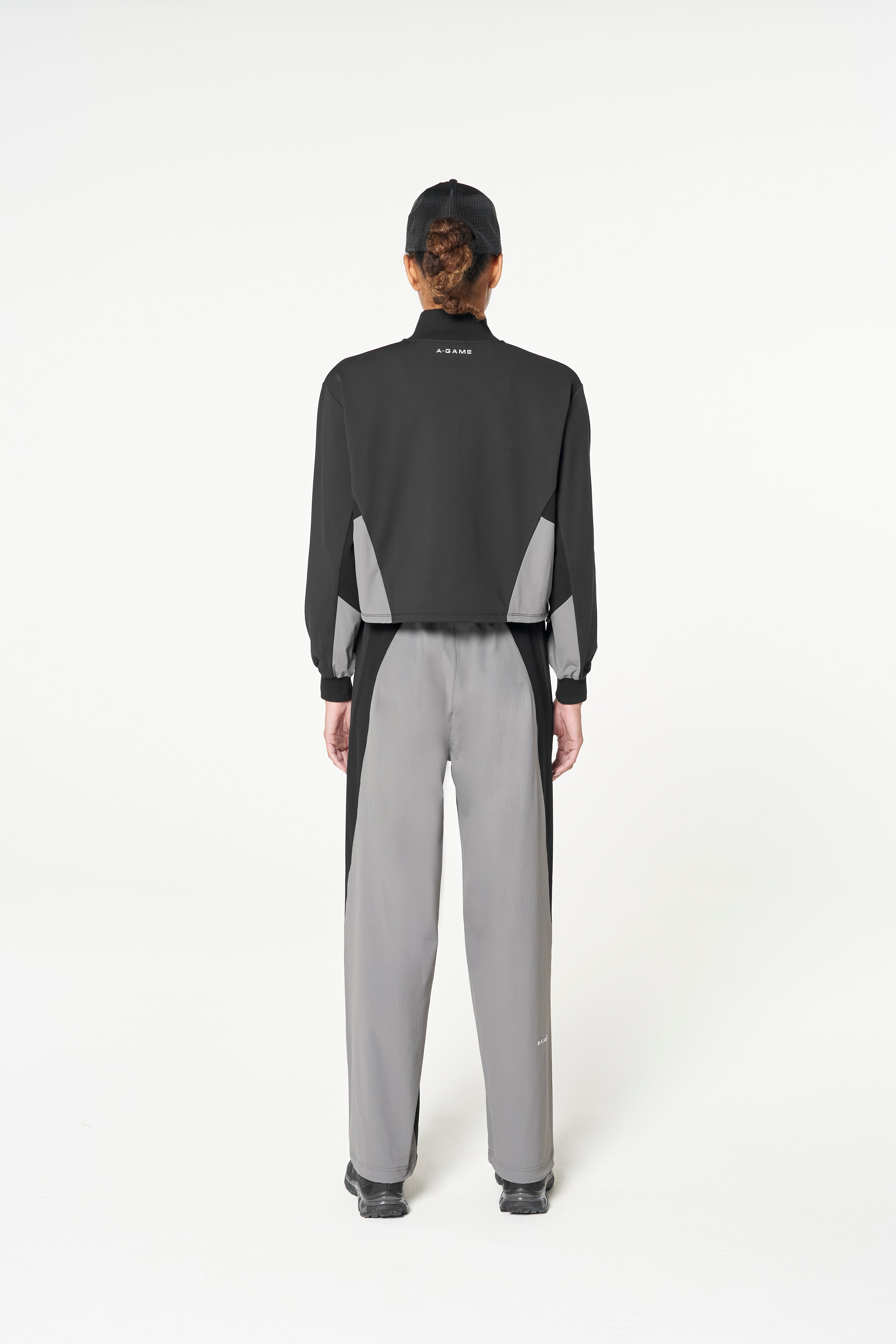 Women's Oversized Track Jacket - Black