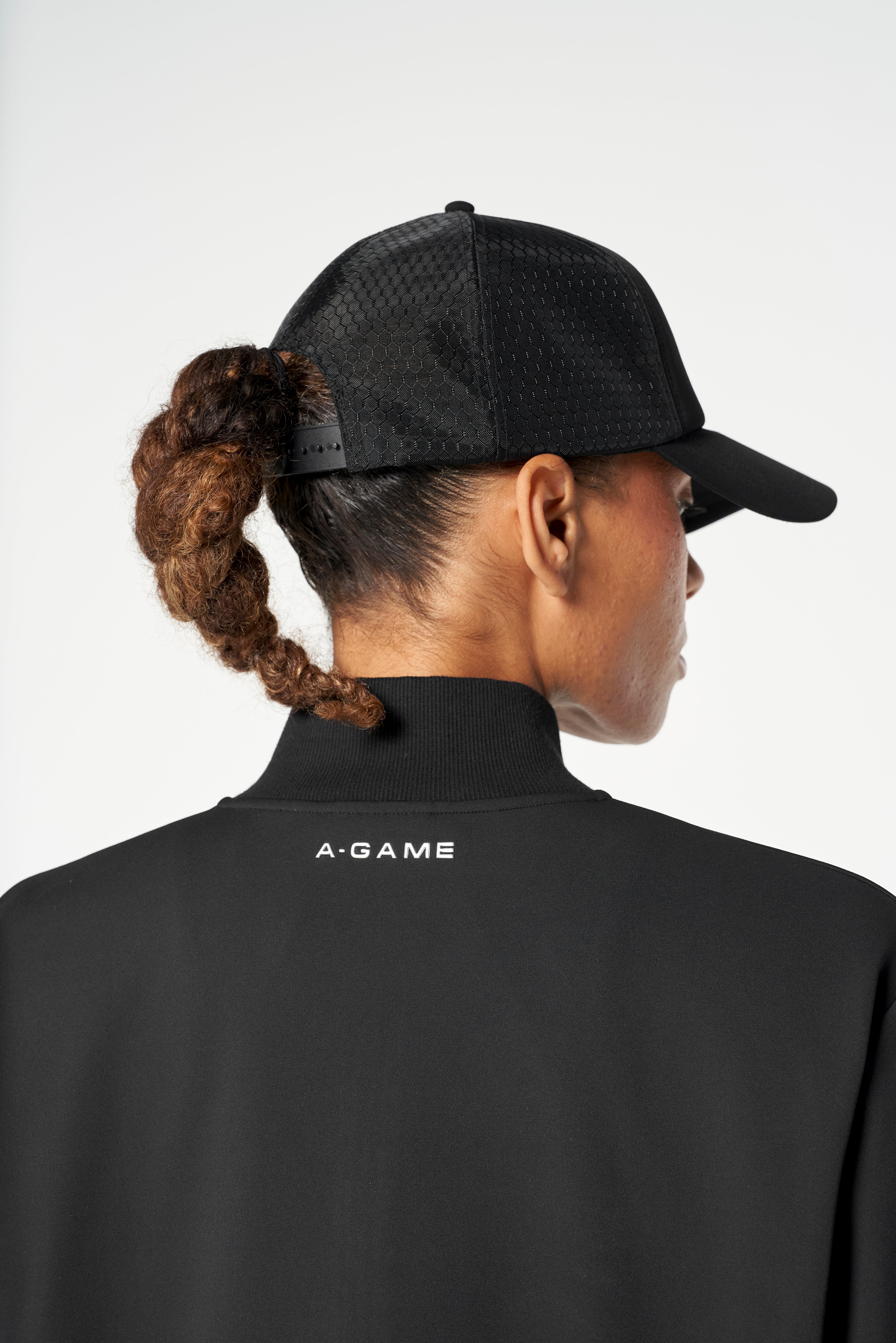 Women's Oversized Track Jacket - Black
