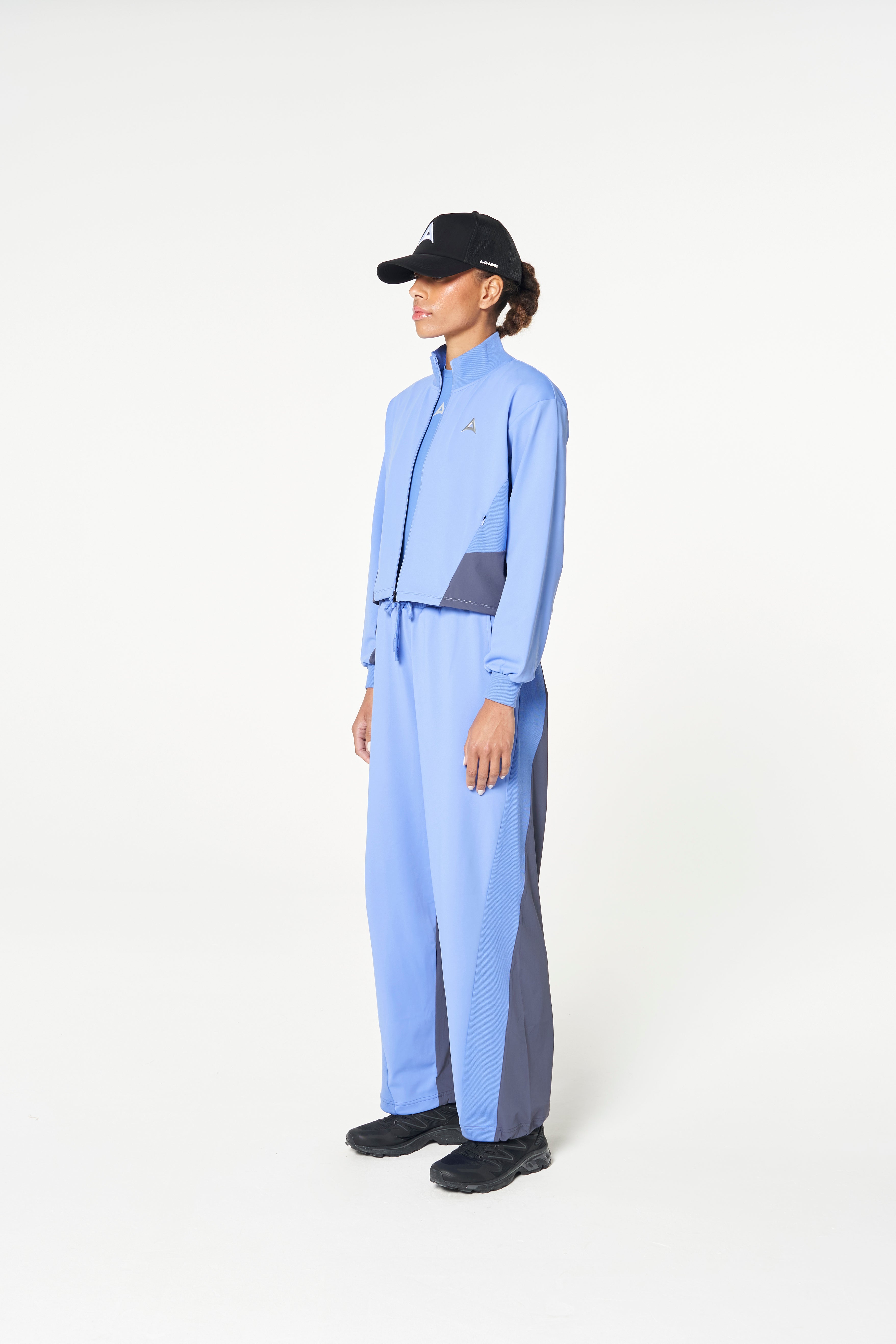 Women's Oversized Track Pants - Cornflower