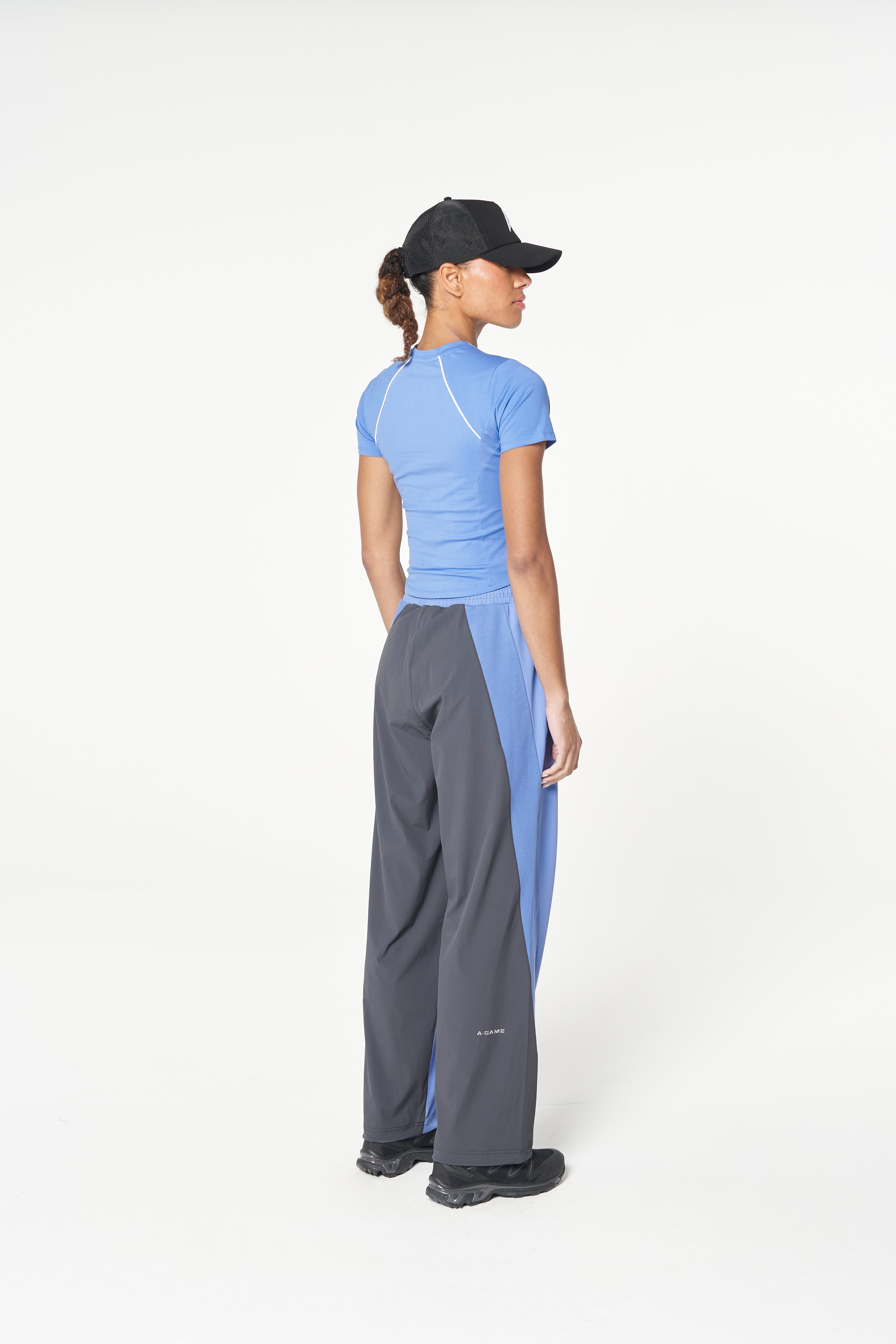 WOMENS LIFEWEAR FITTED T-SHIRT - CORNFLOWER