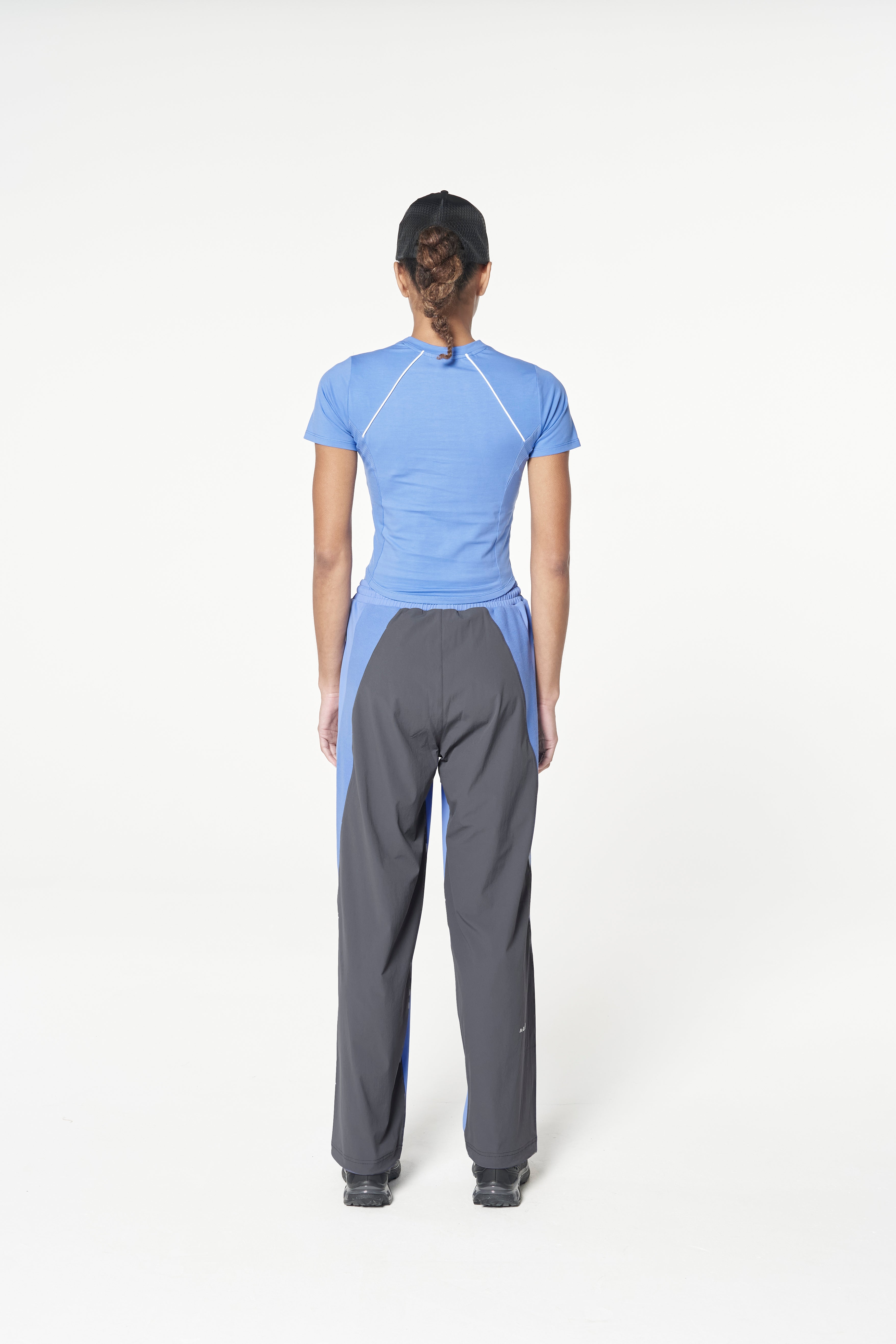 WOMENS LIFEWEAR FITTED T-SHIRT - CORNFLOWER