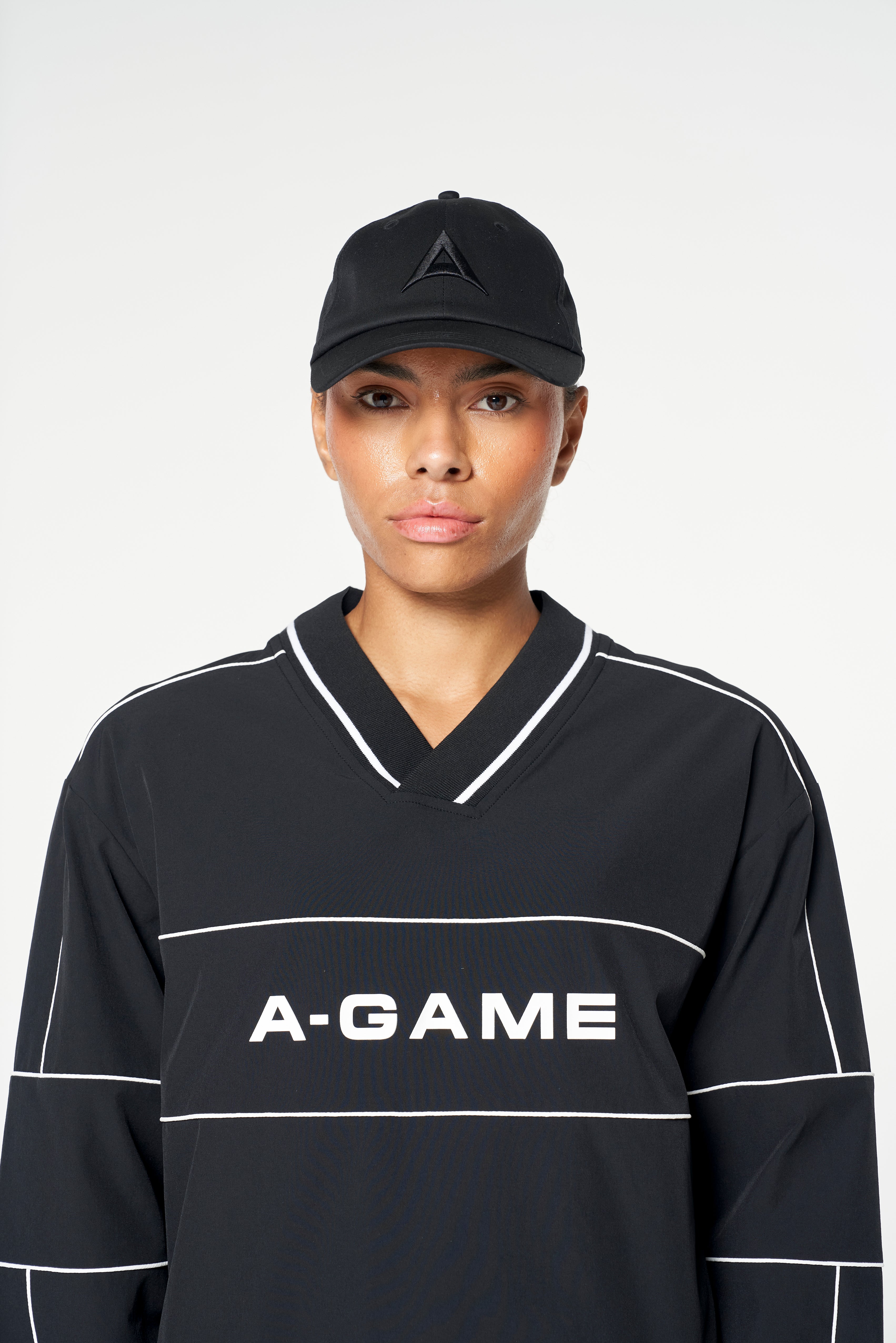 WOMENS LIFEWEAR WOVEN PULLOVER - BLACK