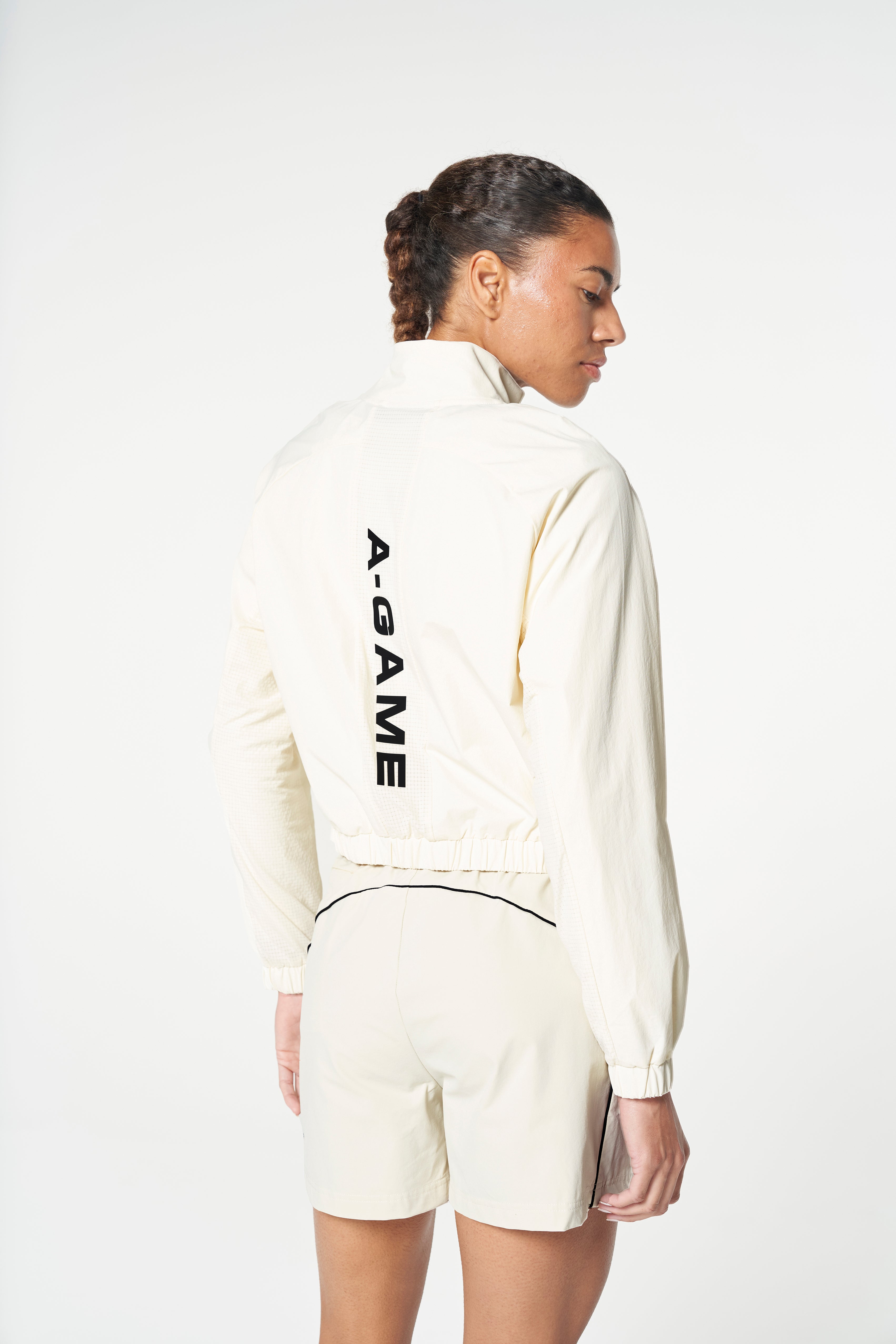 Women's Woven Jacket - Ecru