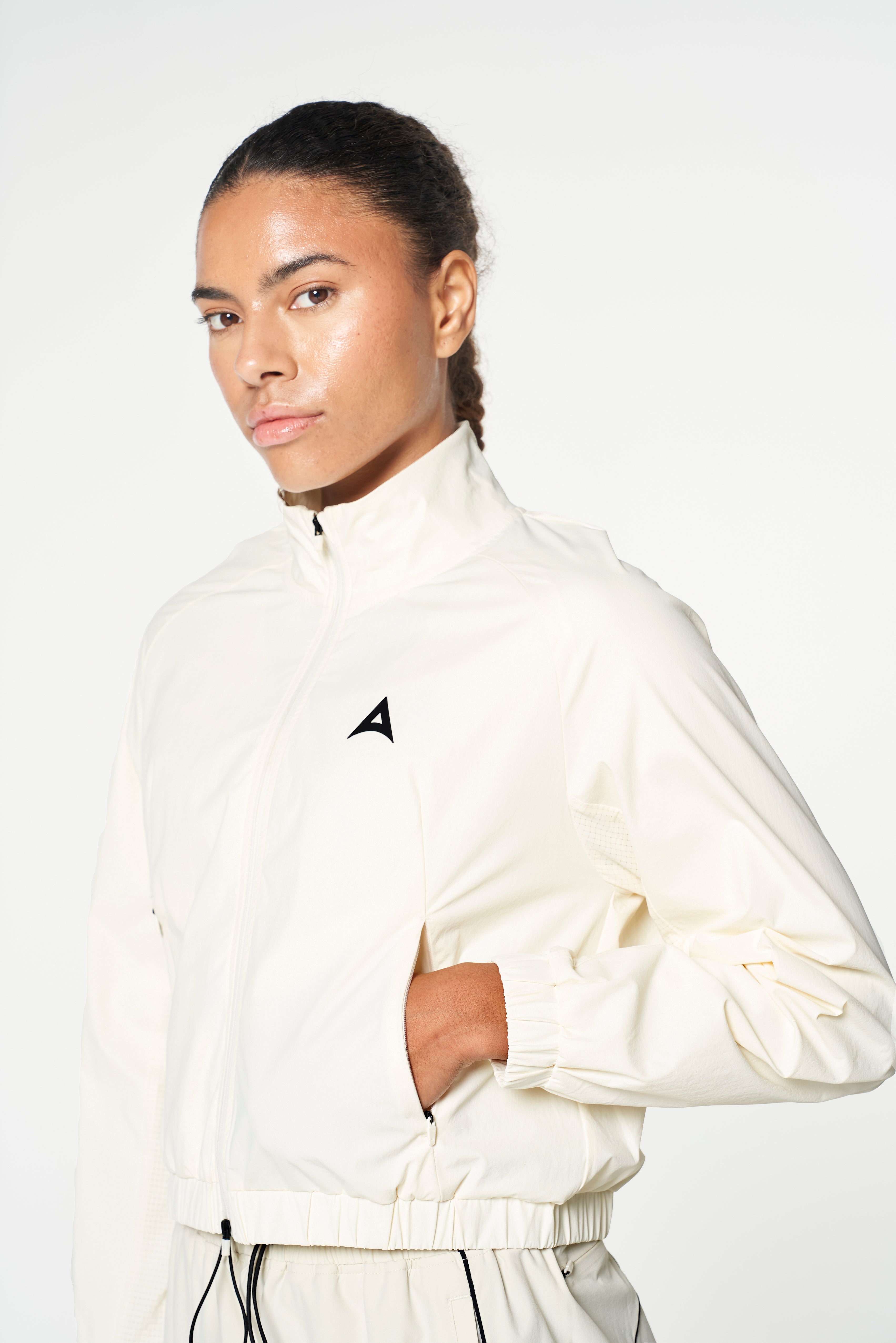 Women's Woven Jacket - Ecru