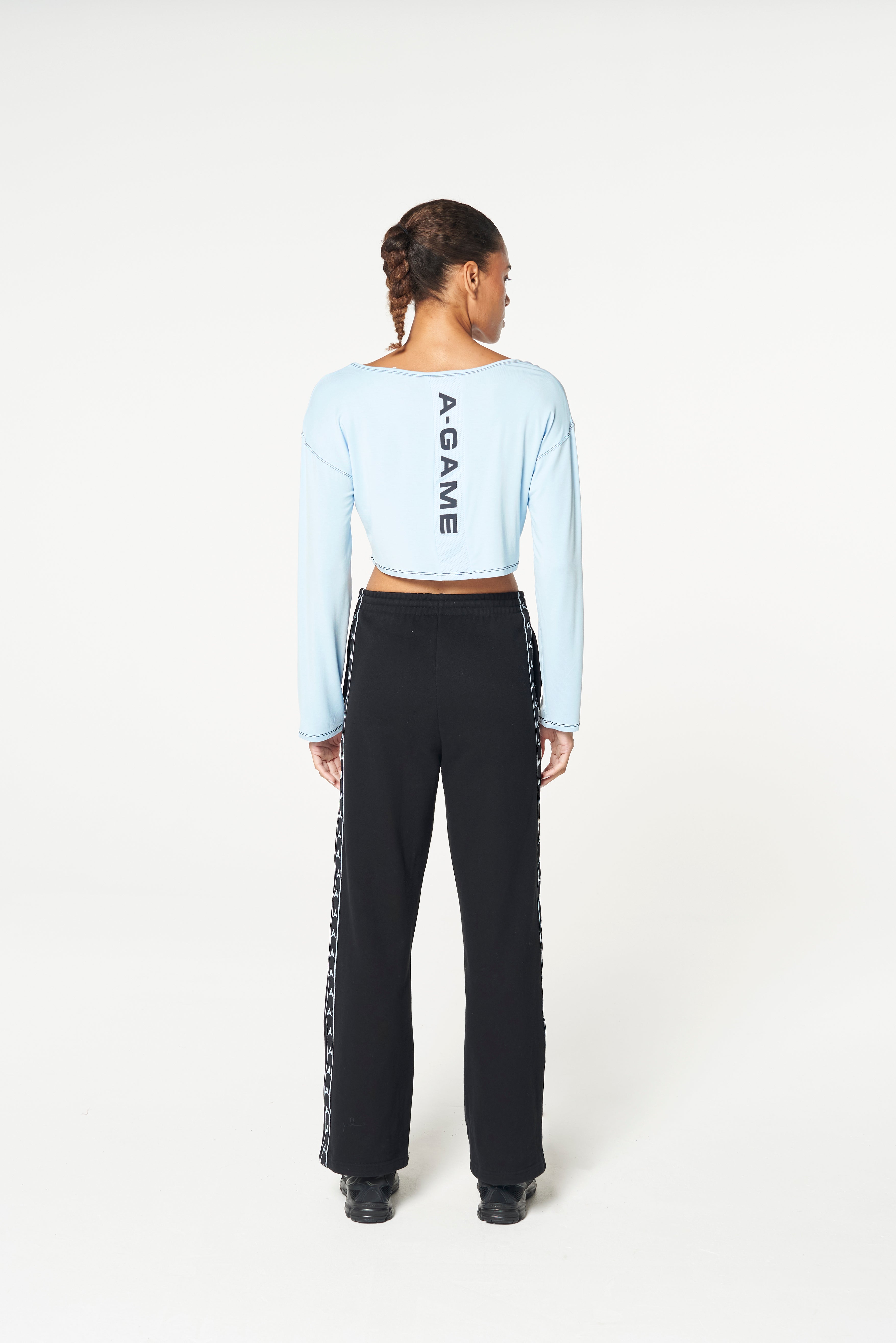 Women's Wide Sleeve Sweater - Pale Blue