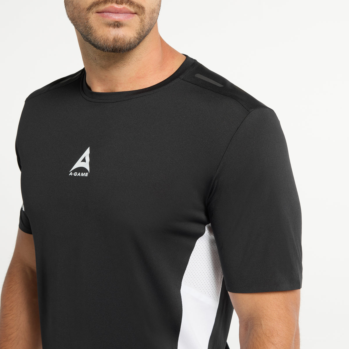 Men's Performance T-Shirt - Black/White