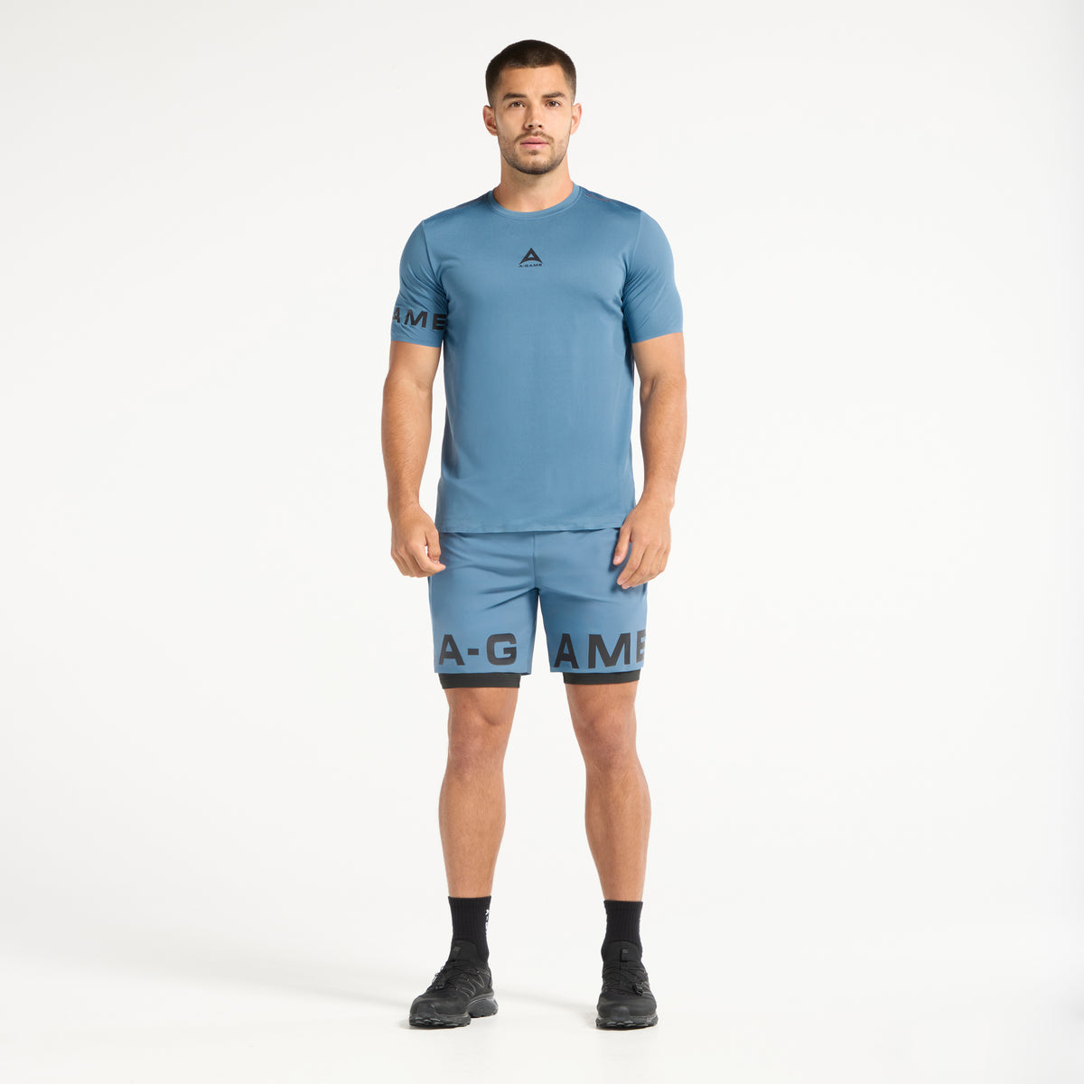 Men's Performance T-Shirt - Ocean Blue