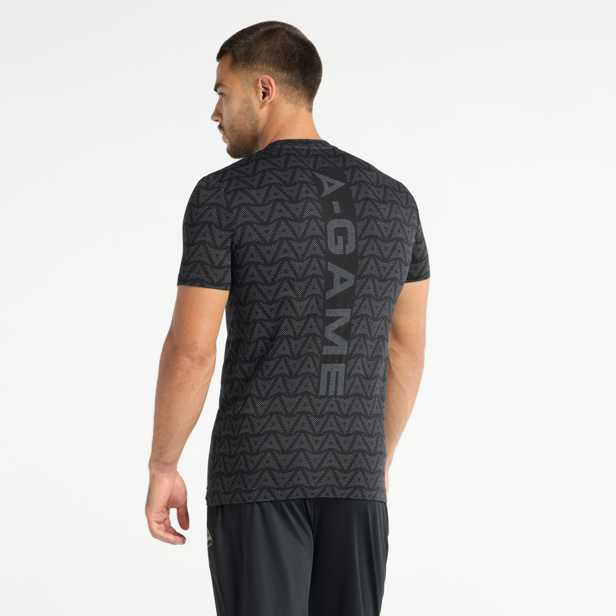 Men's Seamless T-Shirt - Black