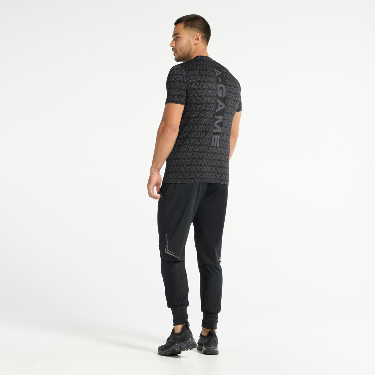 Men's Seamless T-Shirt - Black