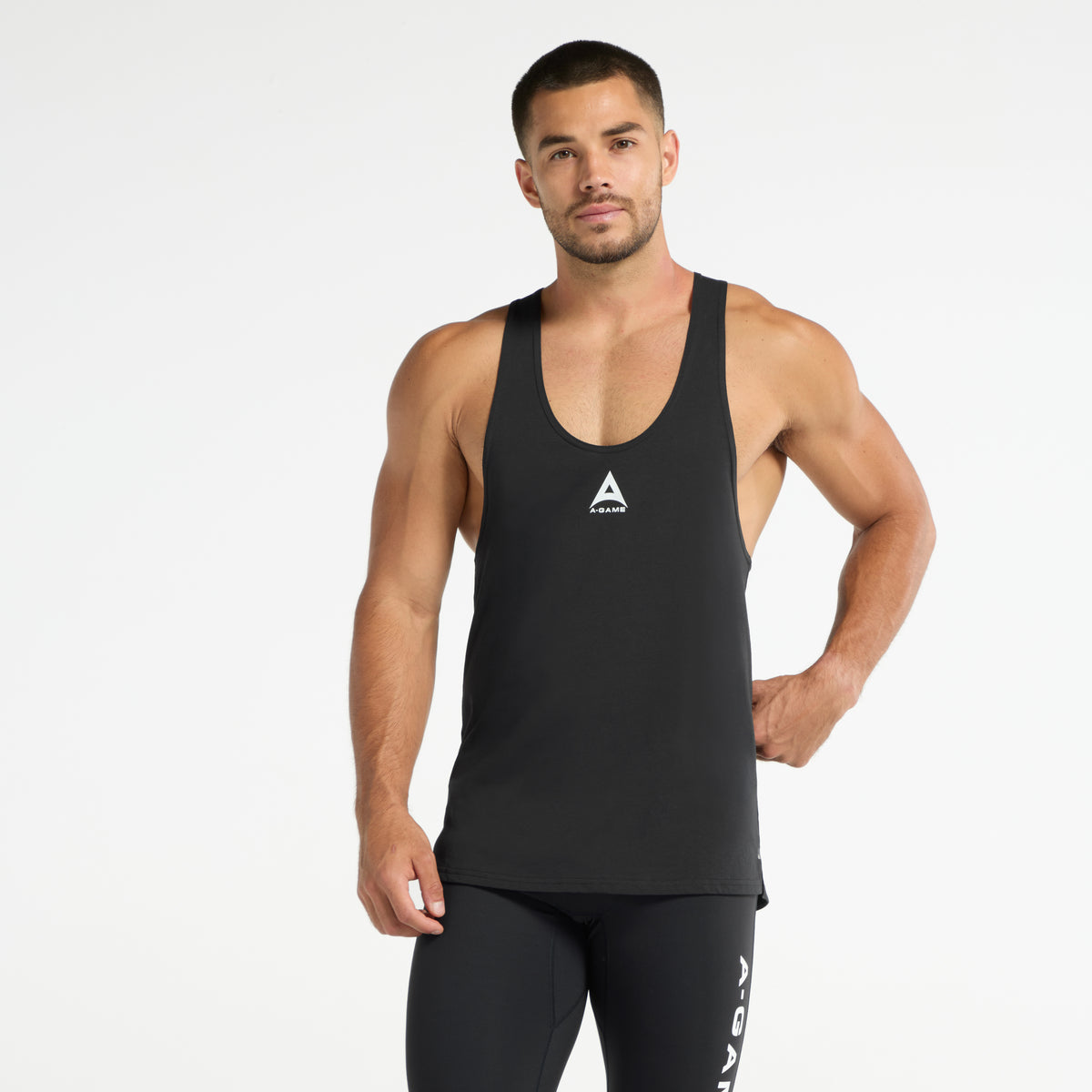 Men's Stringer Vest - Black