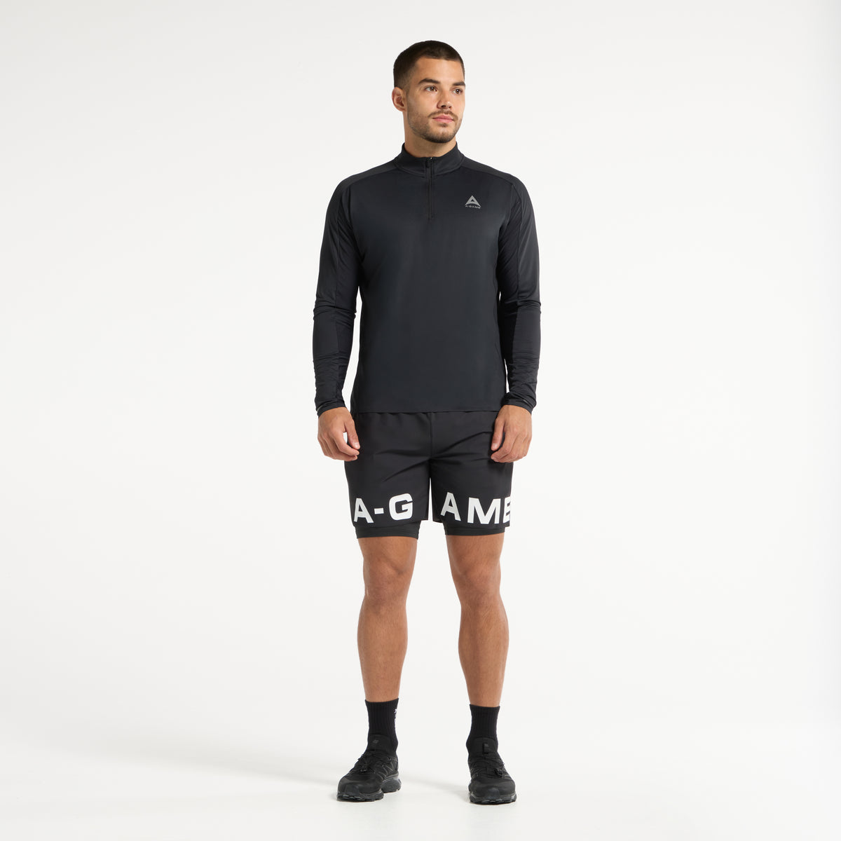 Men's 2-in-1 Shorts - Black