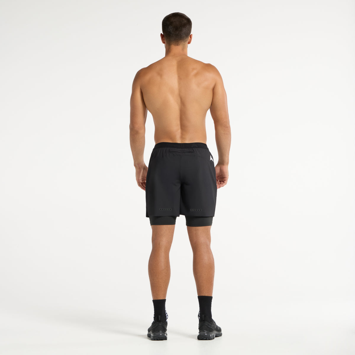 Men's 2-in-1 Shorts - Black