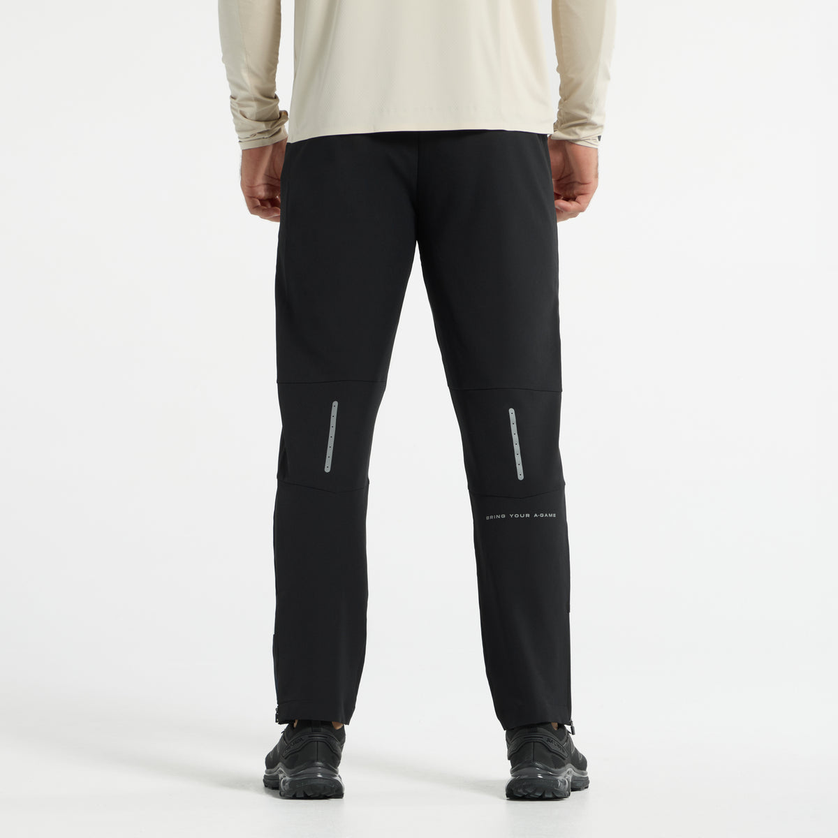 Men's Zip Training Pants - Black