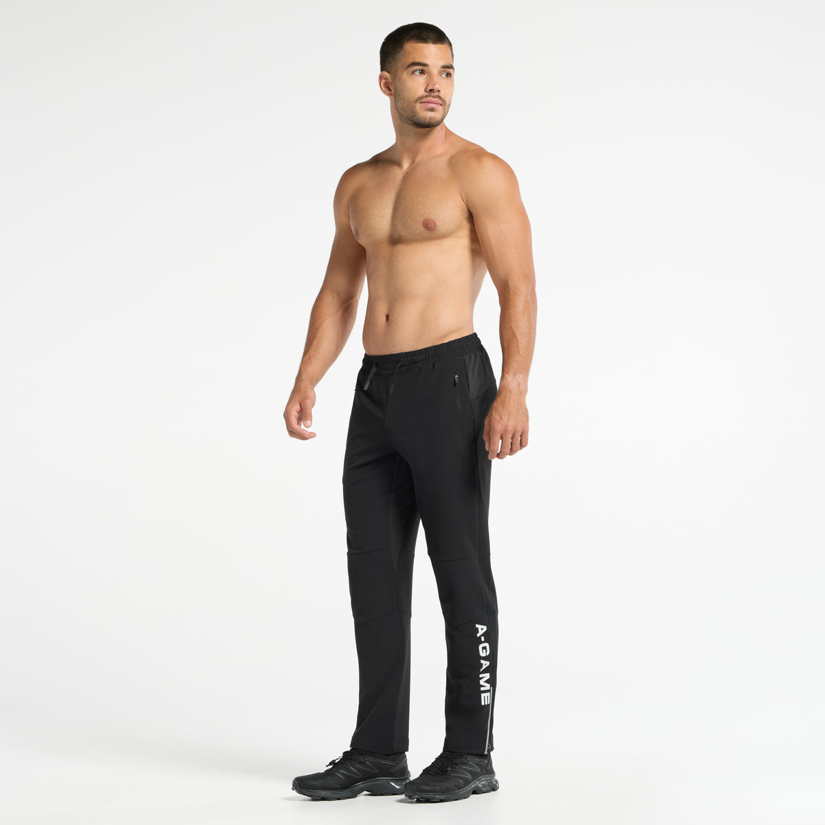 Men's Zip Training Pants - Black