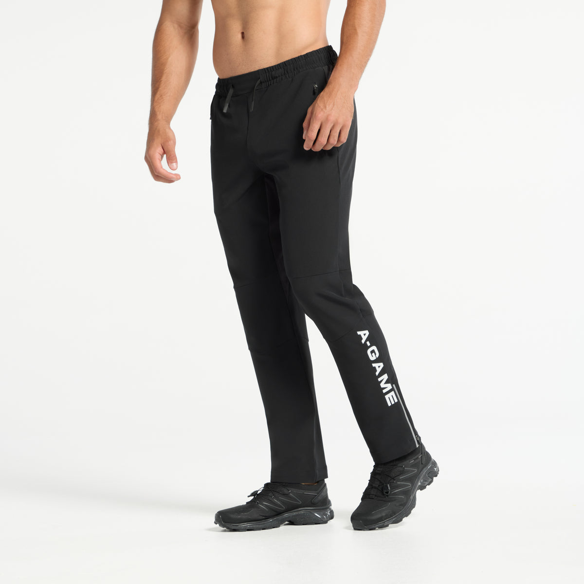Men's Zip Training Pants - Black