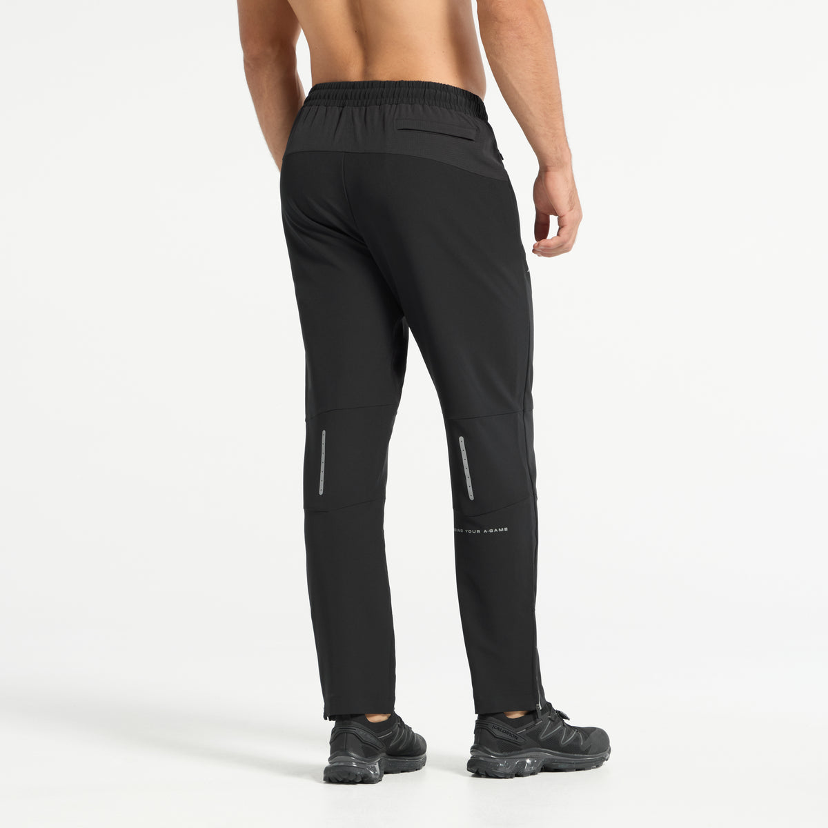 Men's Zip Training Pants - Black