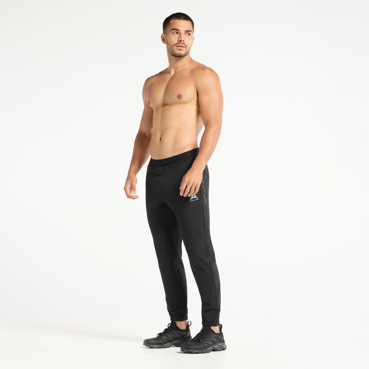 Men's Cuffed Training Pants - Black