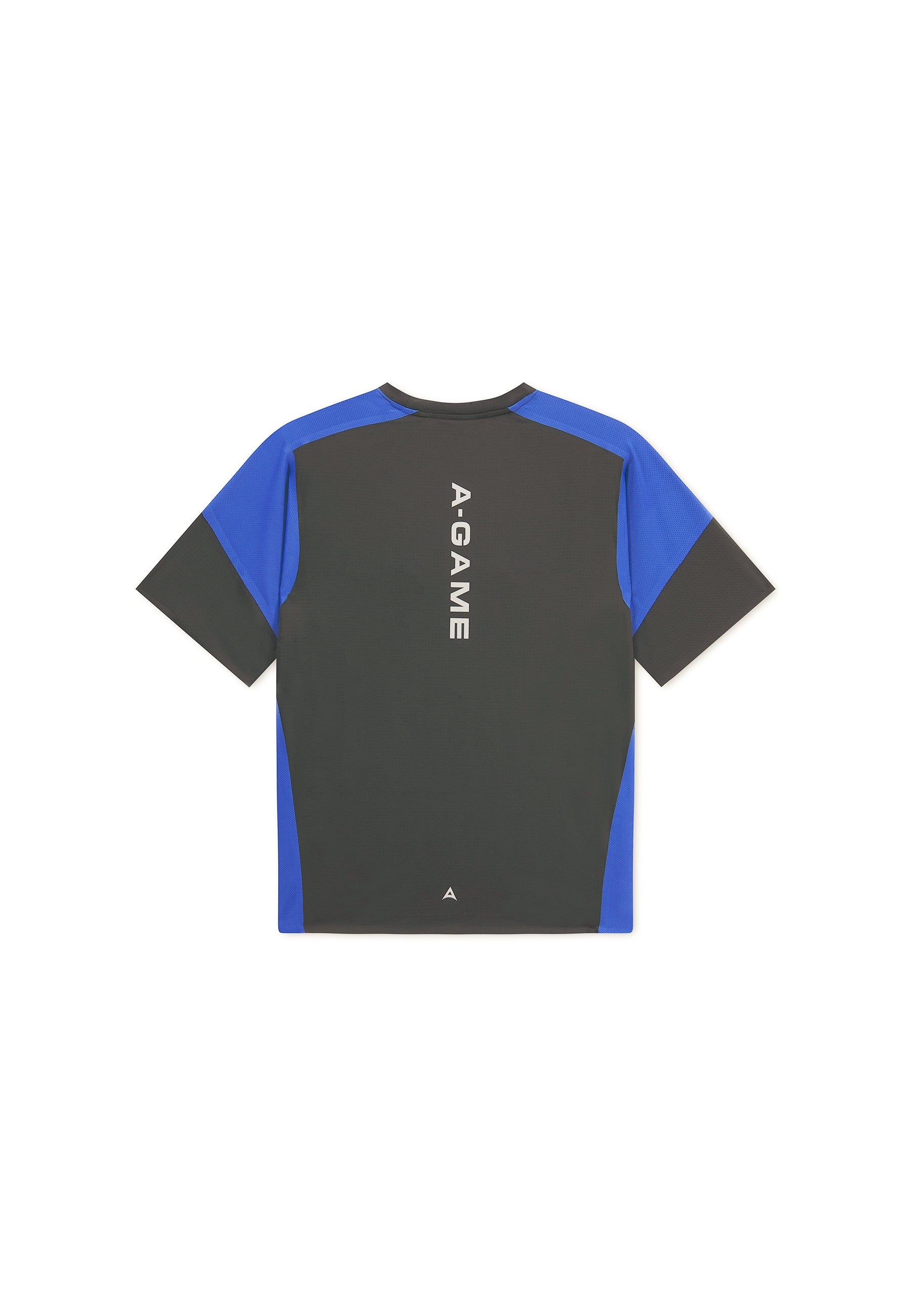 Men's Mesh T-Shirt - Black / Cobalt Blue