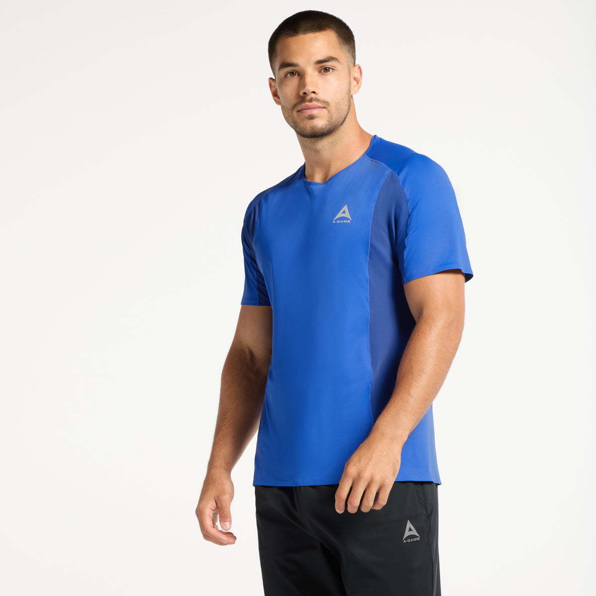 Men's Mesh Performance T-Shirt - Cobalt Blue