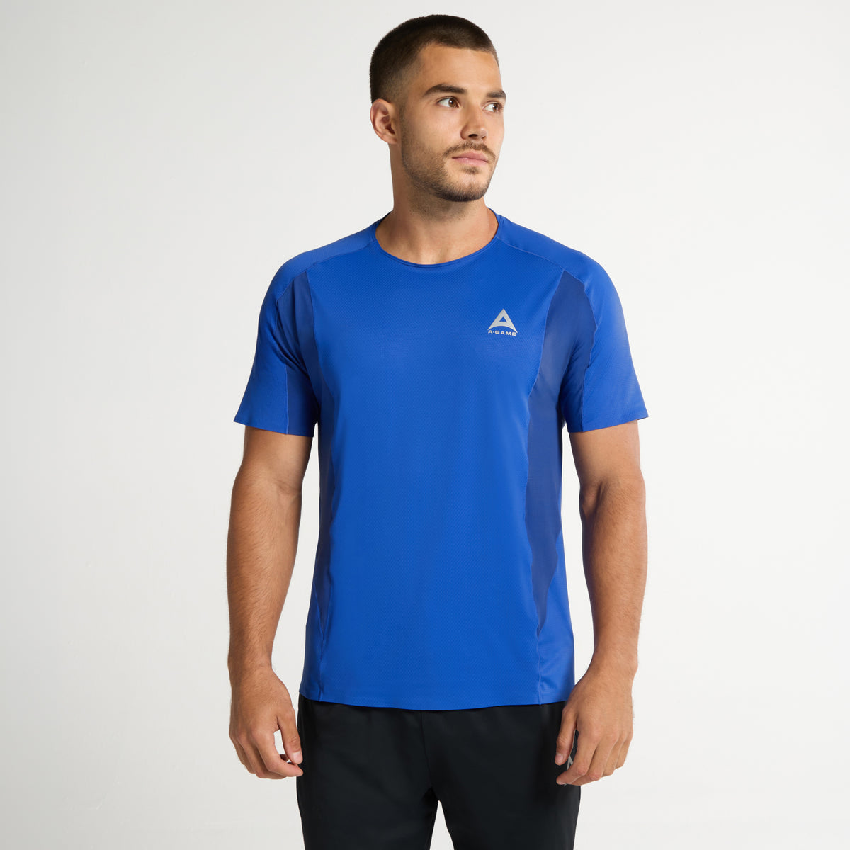 Men's Mesh Performance T-Shirt - Cobalt Blue