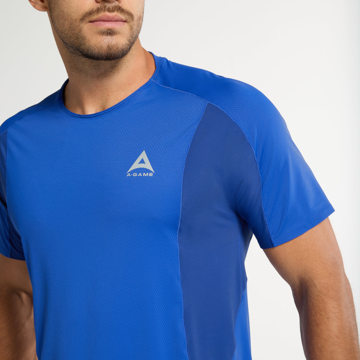 Men's Mesh Performance T-Shirt - Cobalt Blue