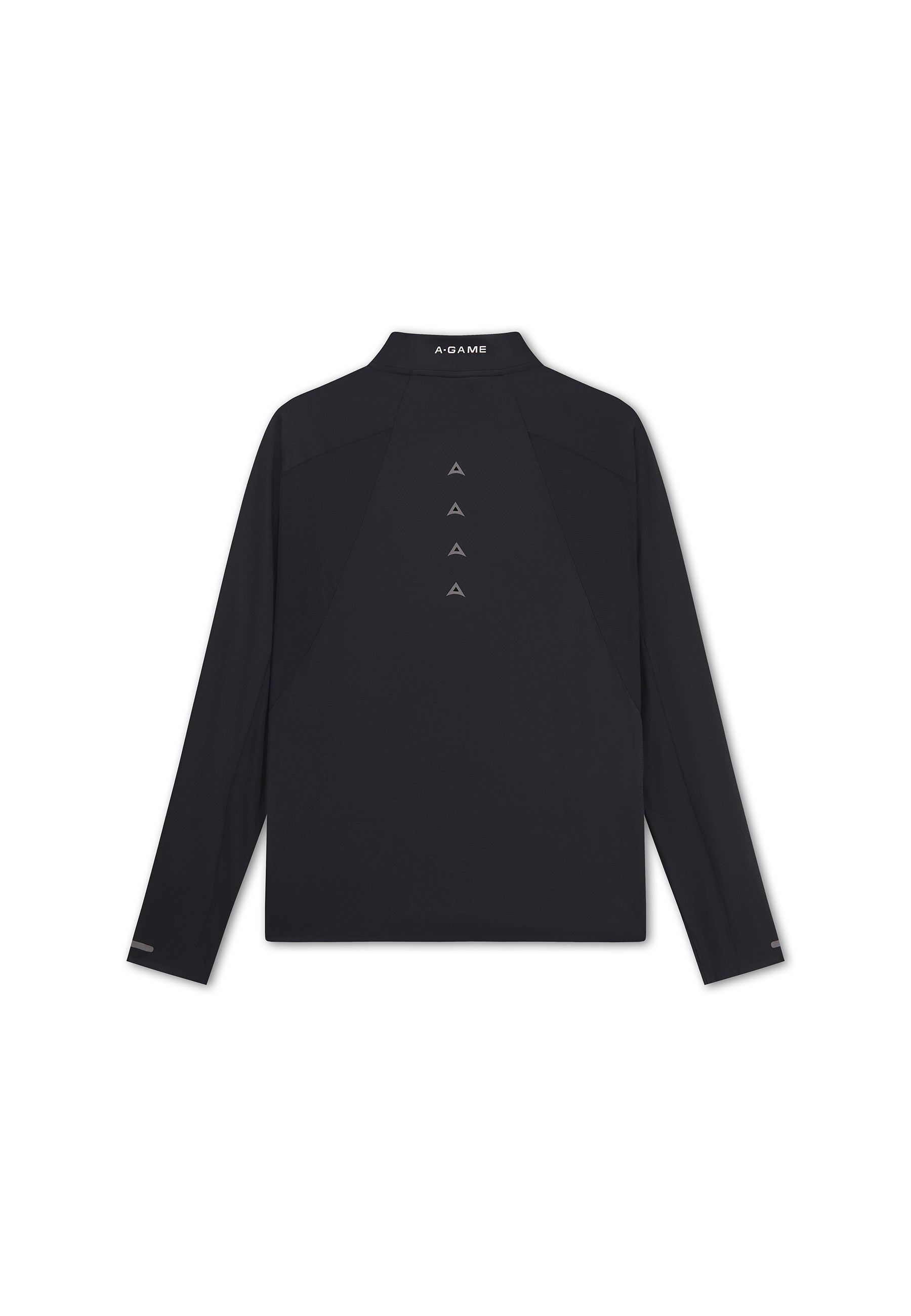 Men's Core Long Sleeve 1/4 Zip - Black