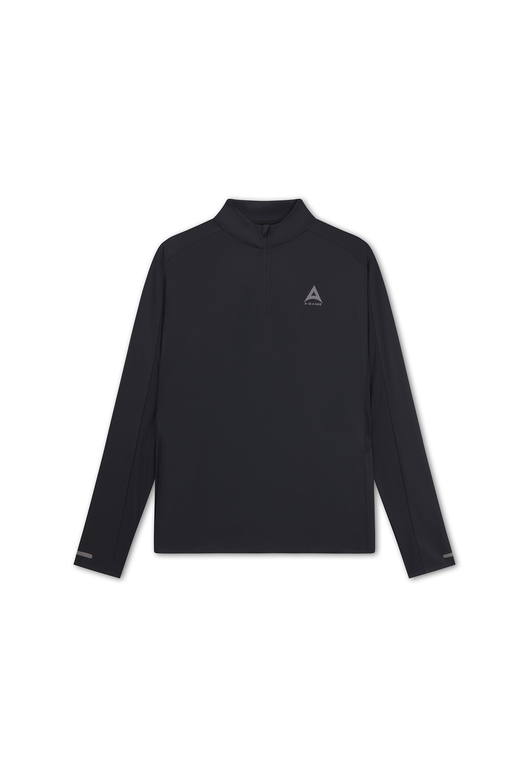 Men's Core Long Sleeve 1/4 Zip - Black