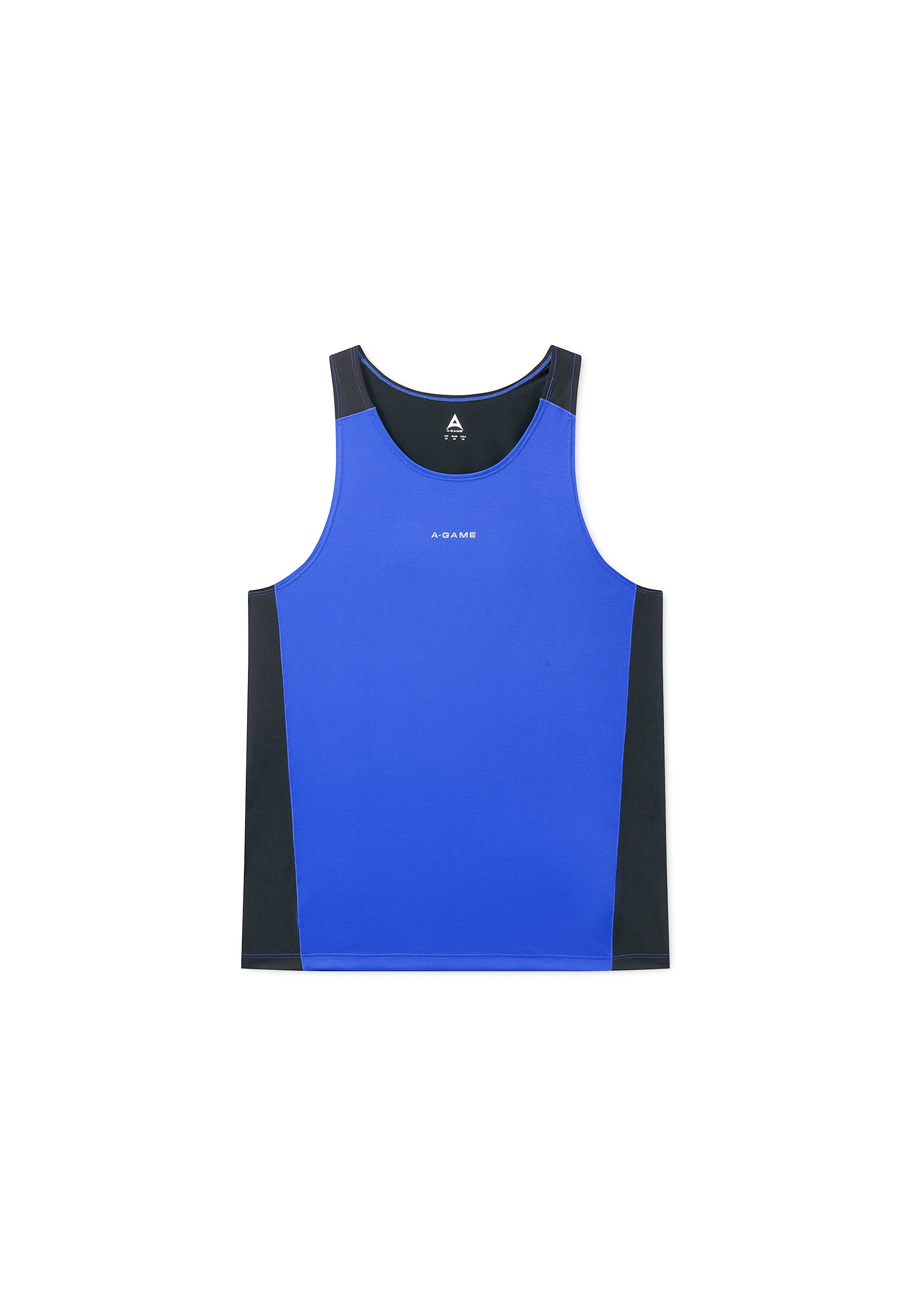 Men's Mesh Panel Vest - Cobalt Blue / Black