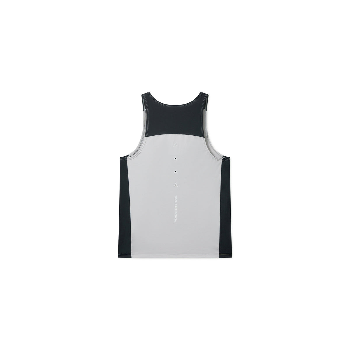 Men's Mesh Panel Vest - Grey / Black