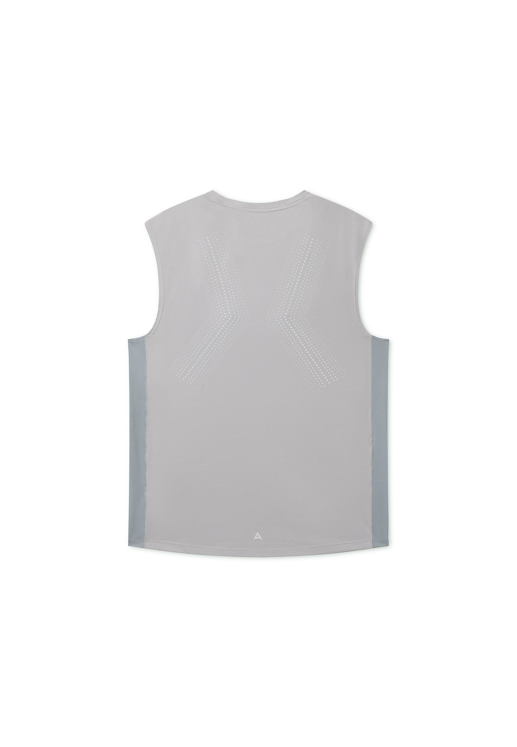 Men's Mesh Panelled Tank - Grey