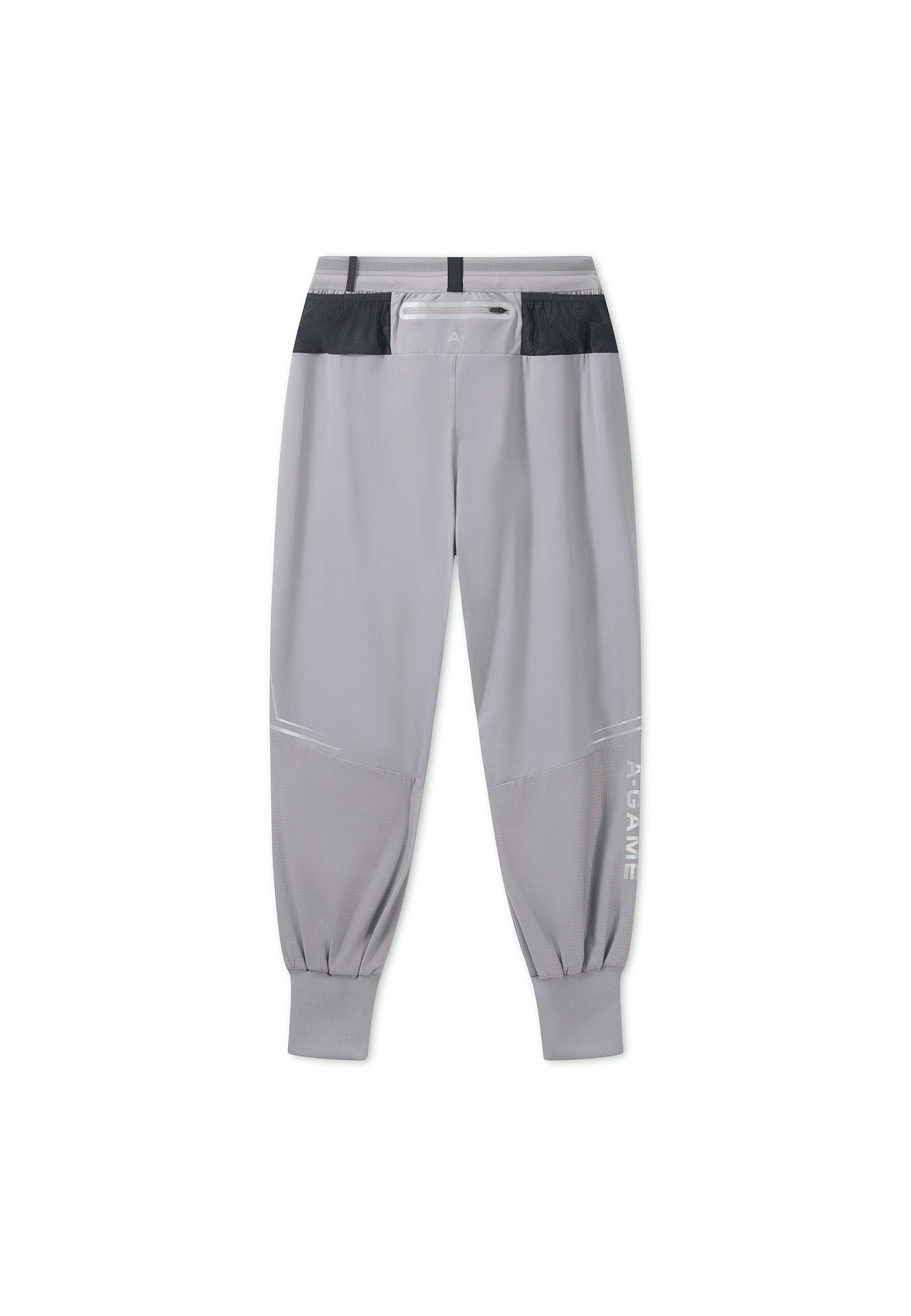 Men's Cuffed Training Pants - Grey / Black