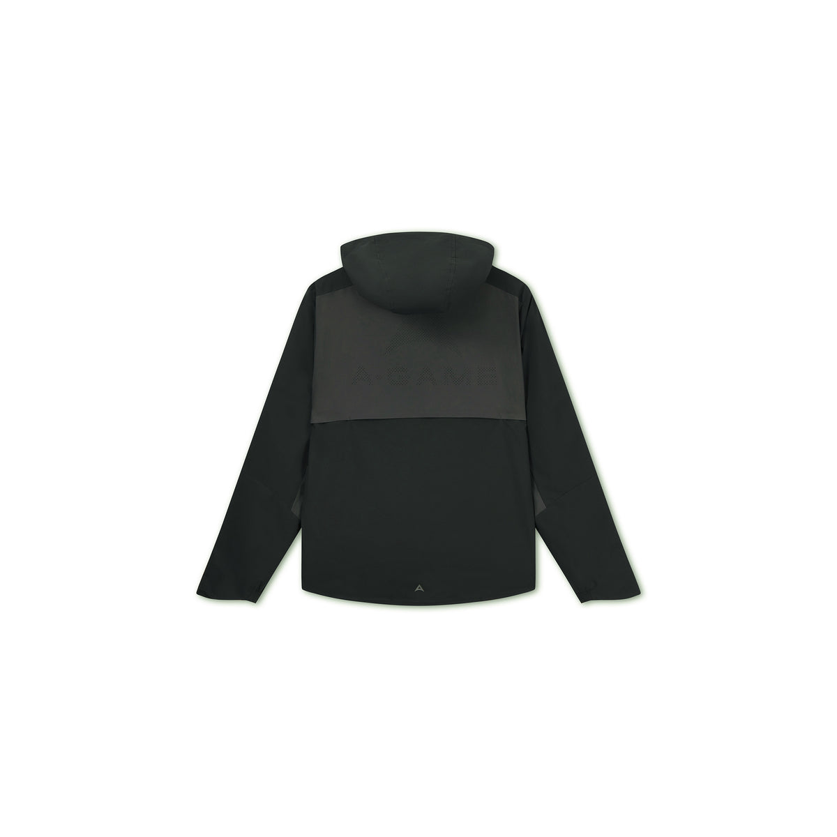Men's Panelled Lightweight Jacket - Black / Dk Charcoal