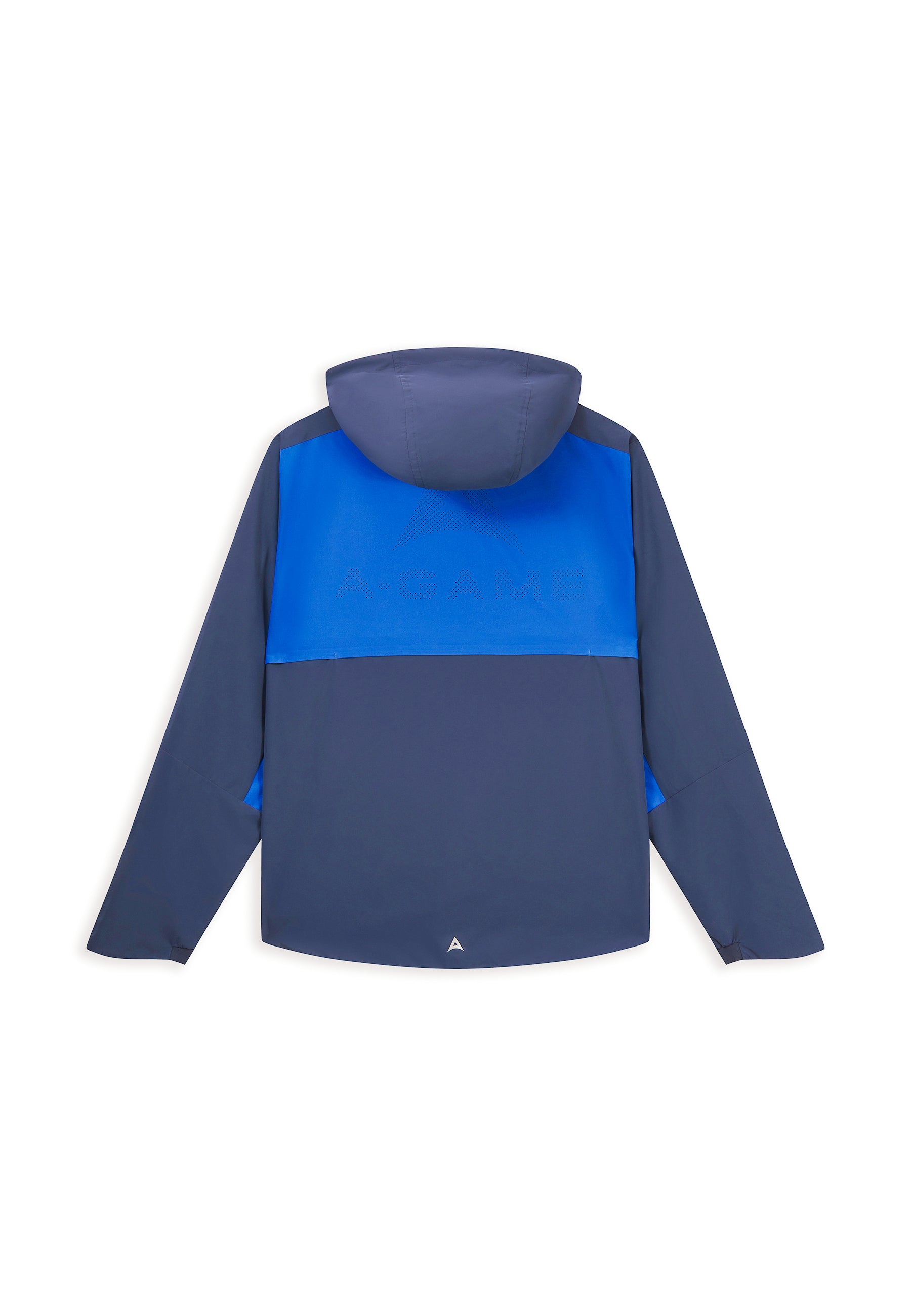 MENS PANELLED LIGHTWEIGHT JACKET - NAVY / COBALT BLUE